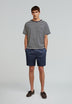 LIGHTWEIGHT BERMUDA SHORTS WITH ELASTIC WAIST