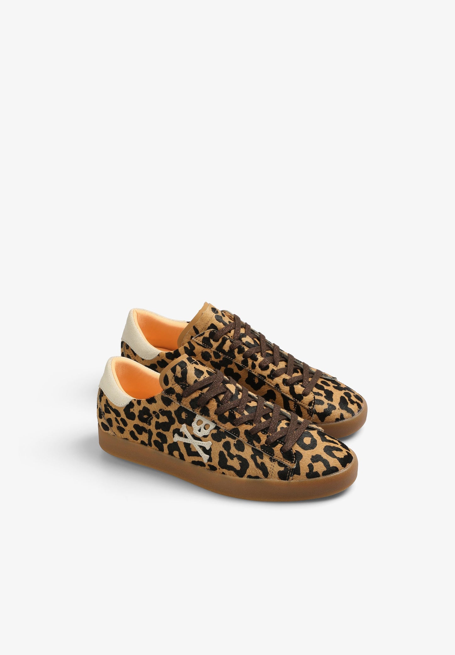 LOW TOP ANIMAL PRINT SNEAKERS