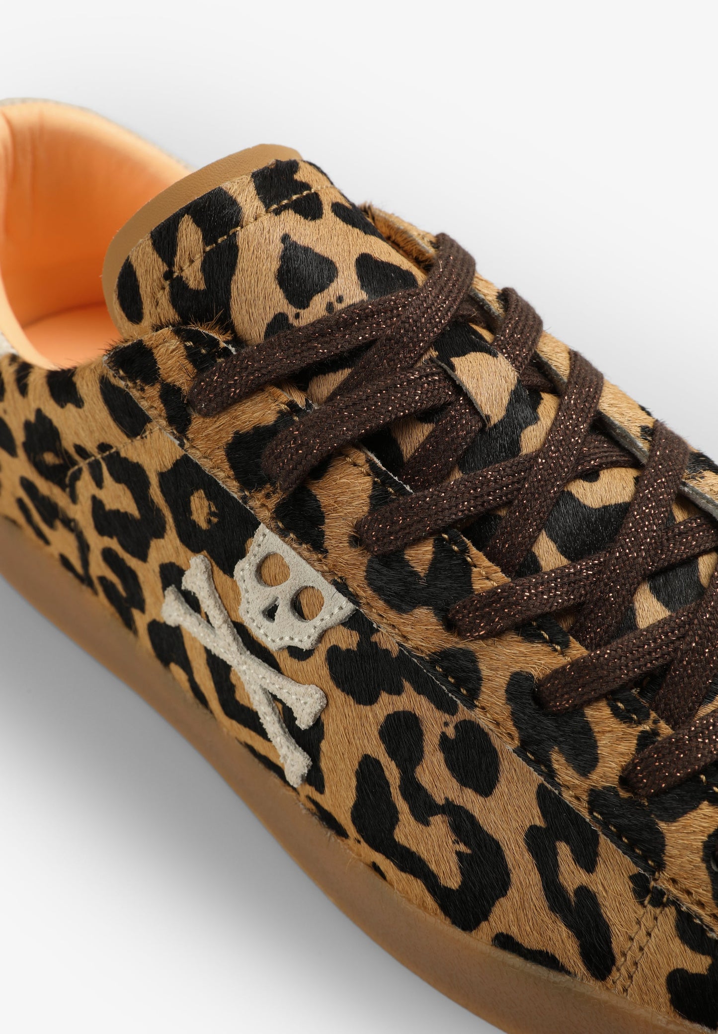 LOW TOP ANIMAL PRINT SNEAKERS