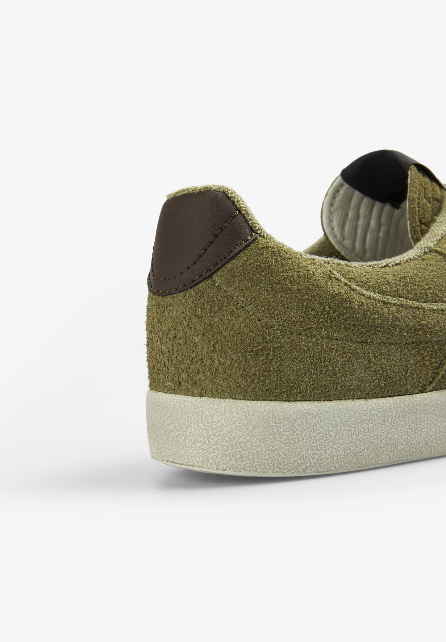 LOW-TOP SUEDE SNEAKERS WITH SIDE LOGO