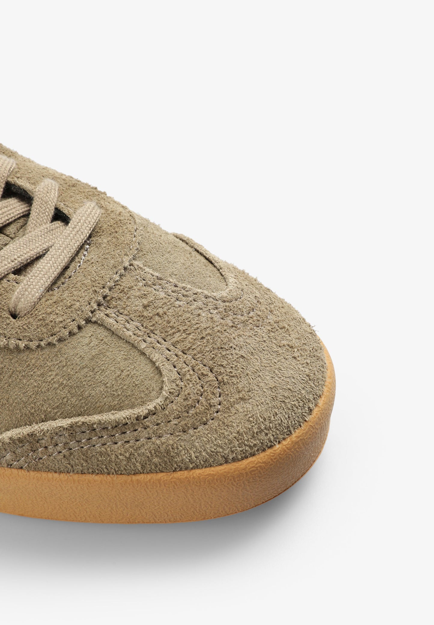 LOW-TOP SUEDE SNEAKERS WITH SIDE LOGO