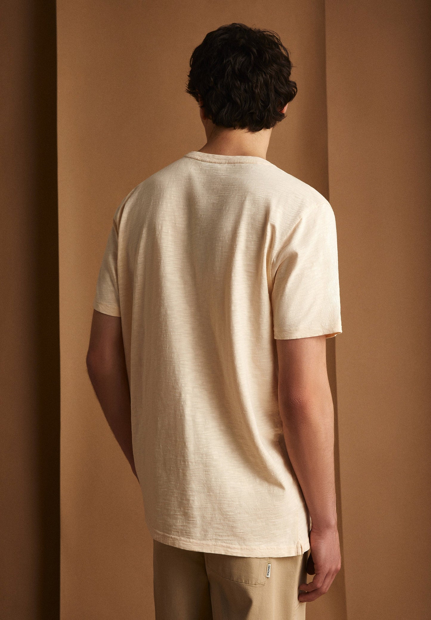 SLUB KNIT T-SHIRT