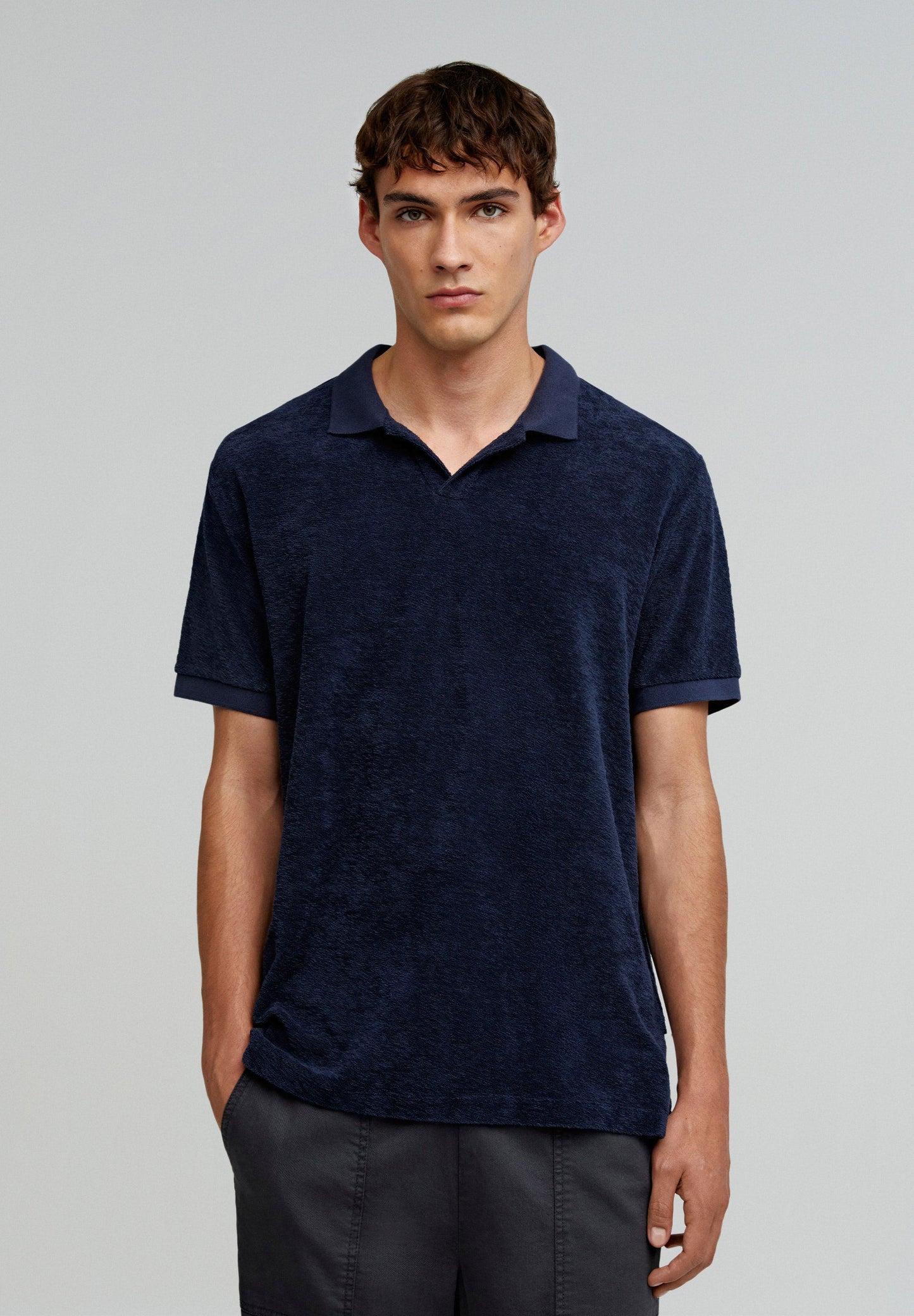 TERRY RIB POLO