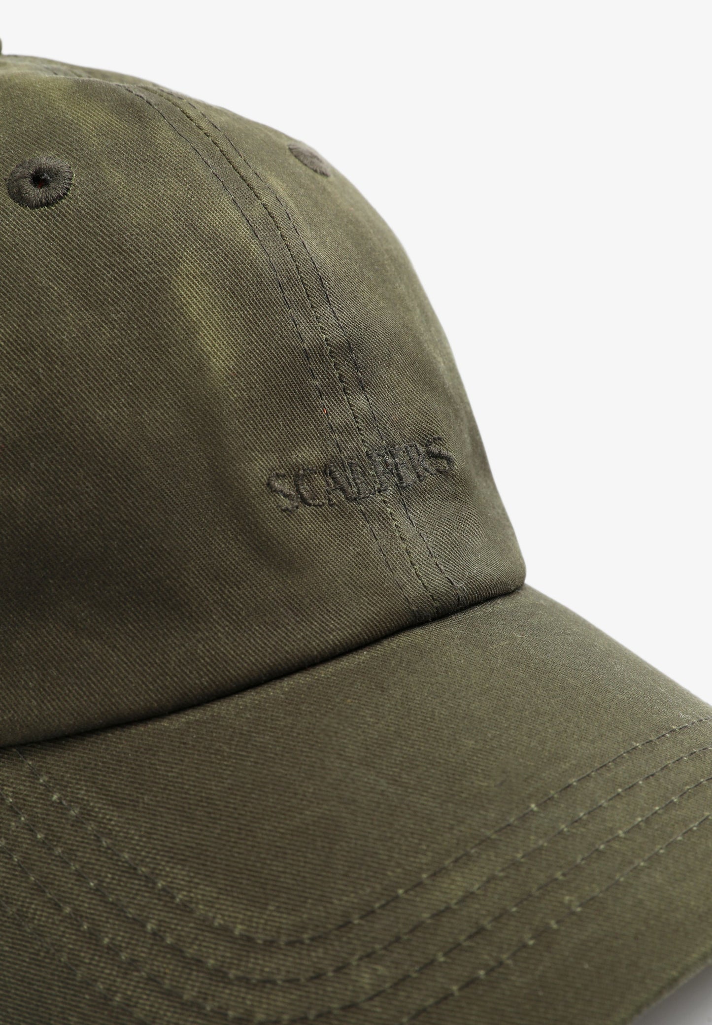 FADED CAP WITH SKULL DETAIL