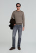 WOOL ROUND NECK SWEATER