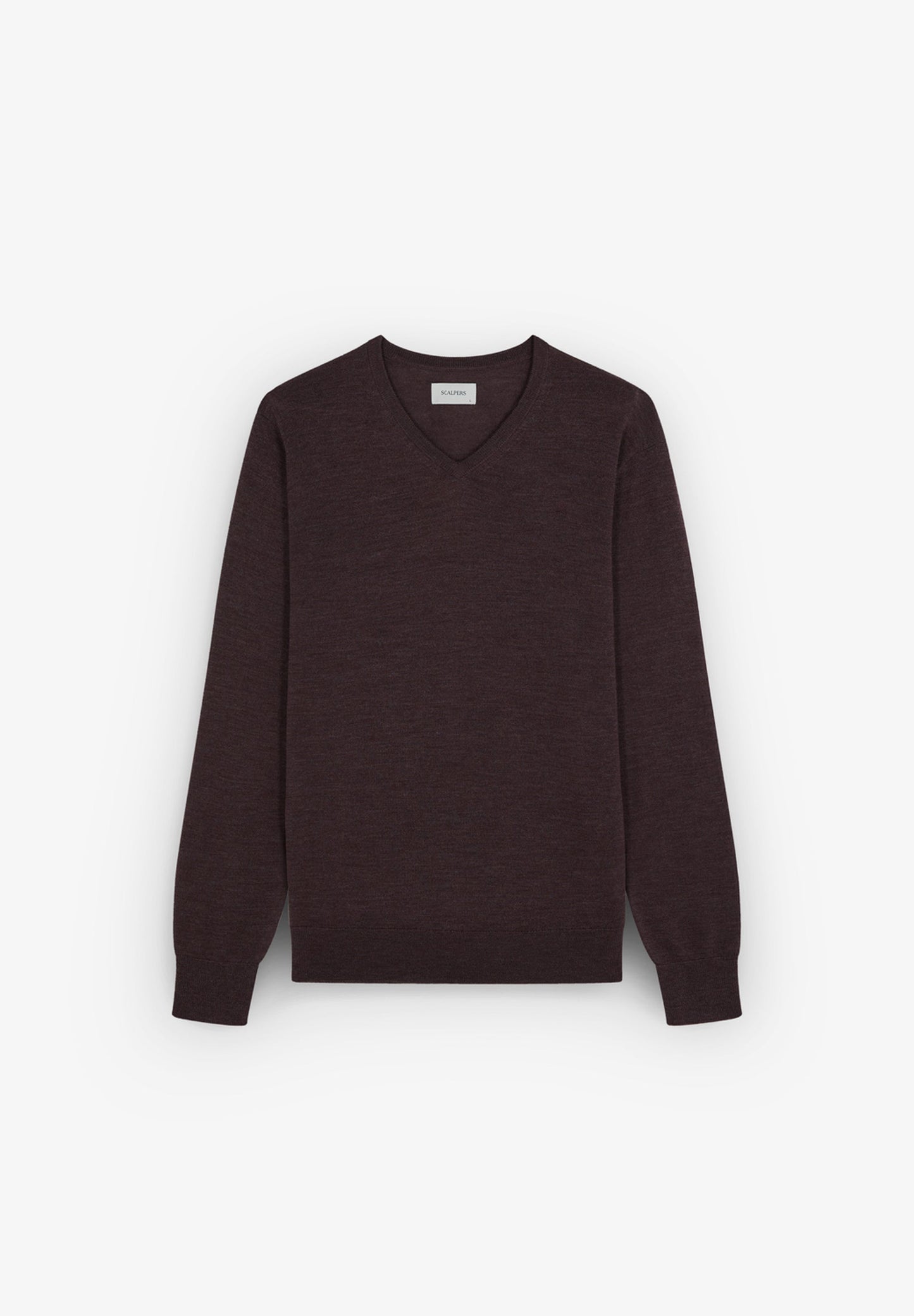 V-NECK WOOL SWEATER