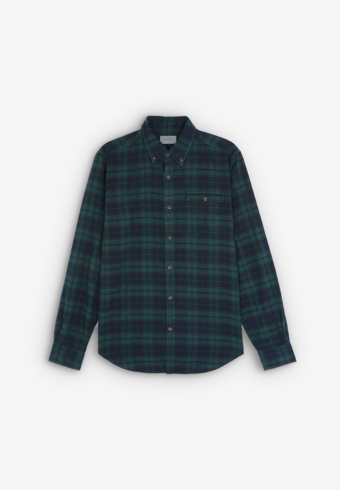 TARTAN CHECK SHIRT WITH FLAP POCKET