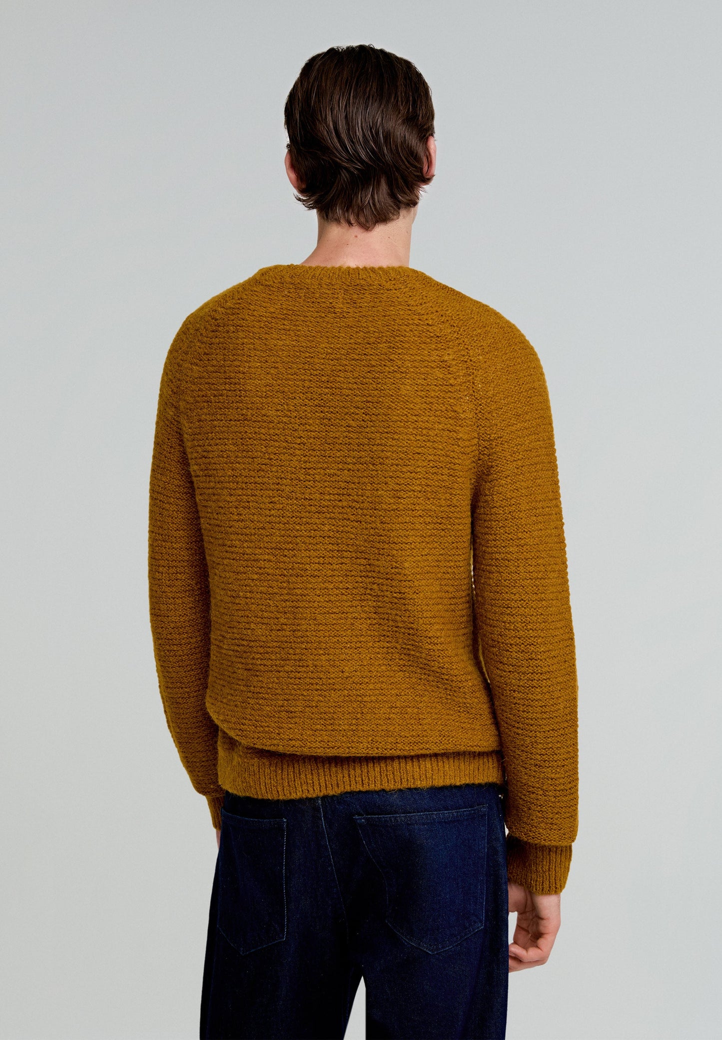 KNIT SWEATER WITH RAGLAN SLEEVES