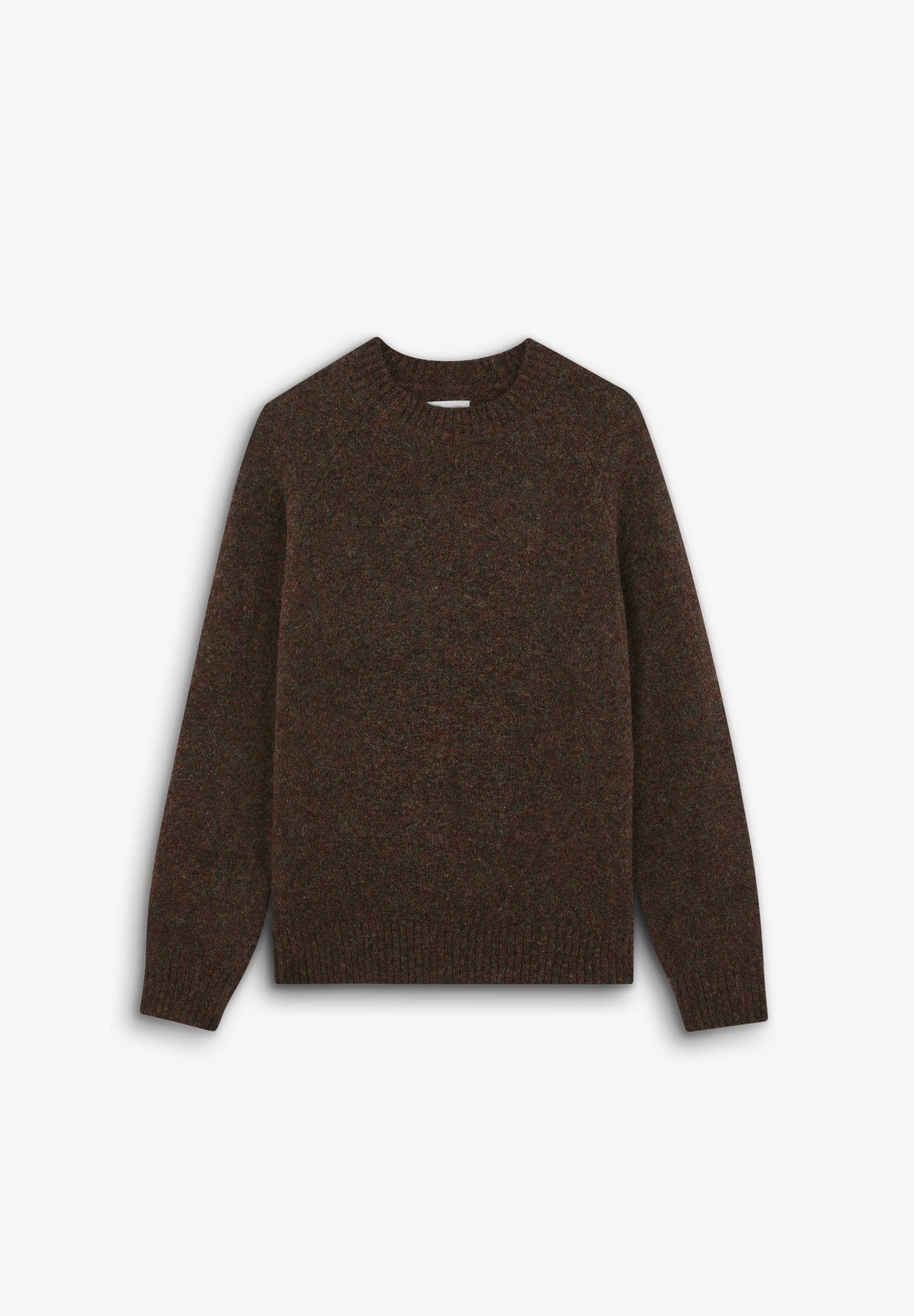 FLECKED SWEATER WITH RAGLAN SLEEVES