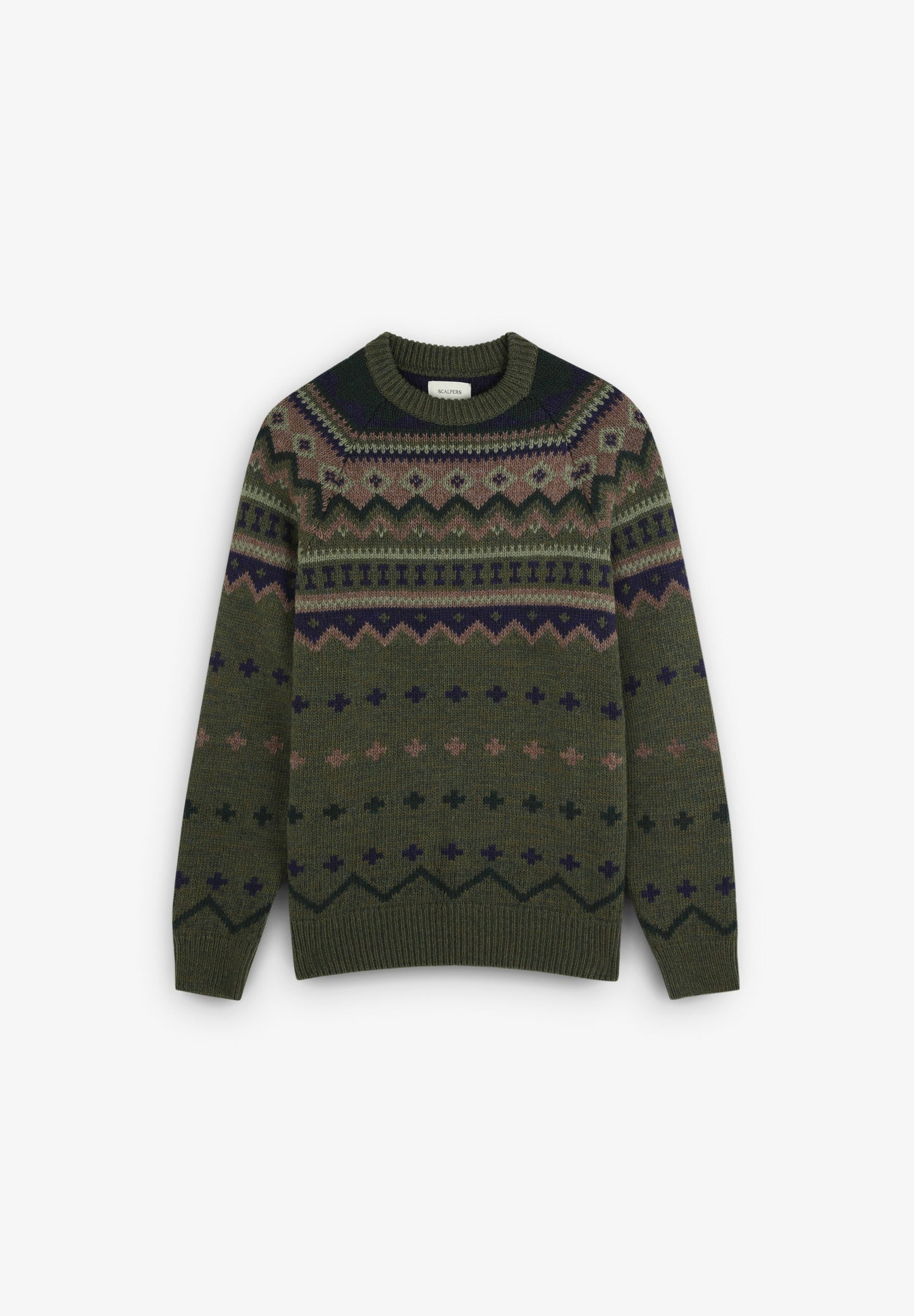 SWEATER WITH WINTER MOTIFS