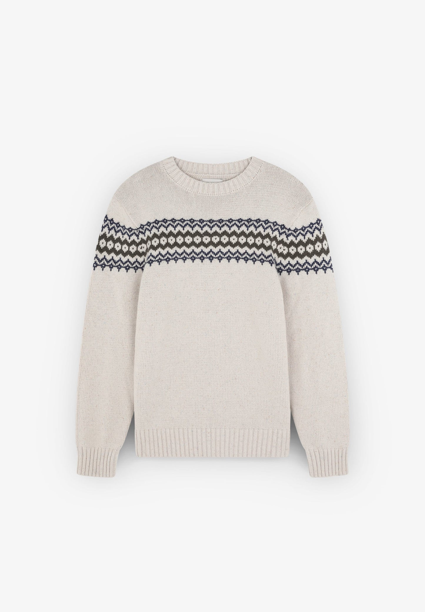 SWEATER WITH WINTER MOTIFS