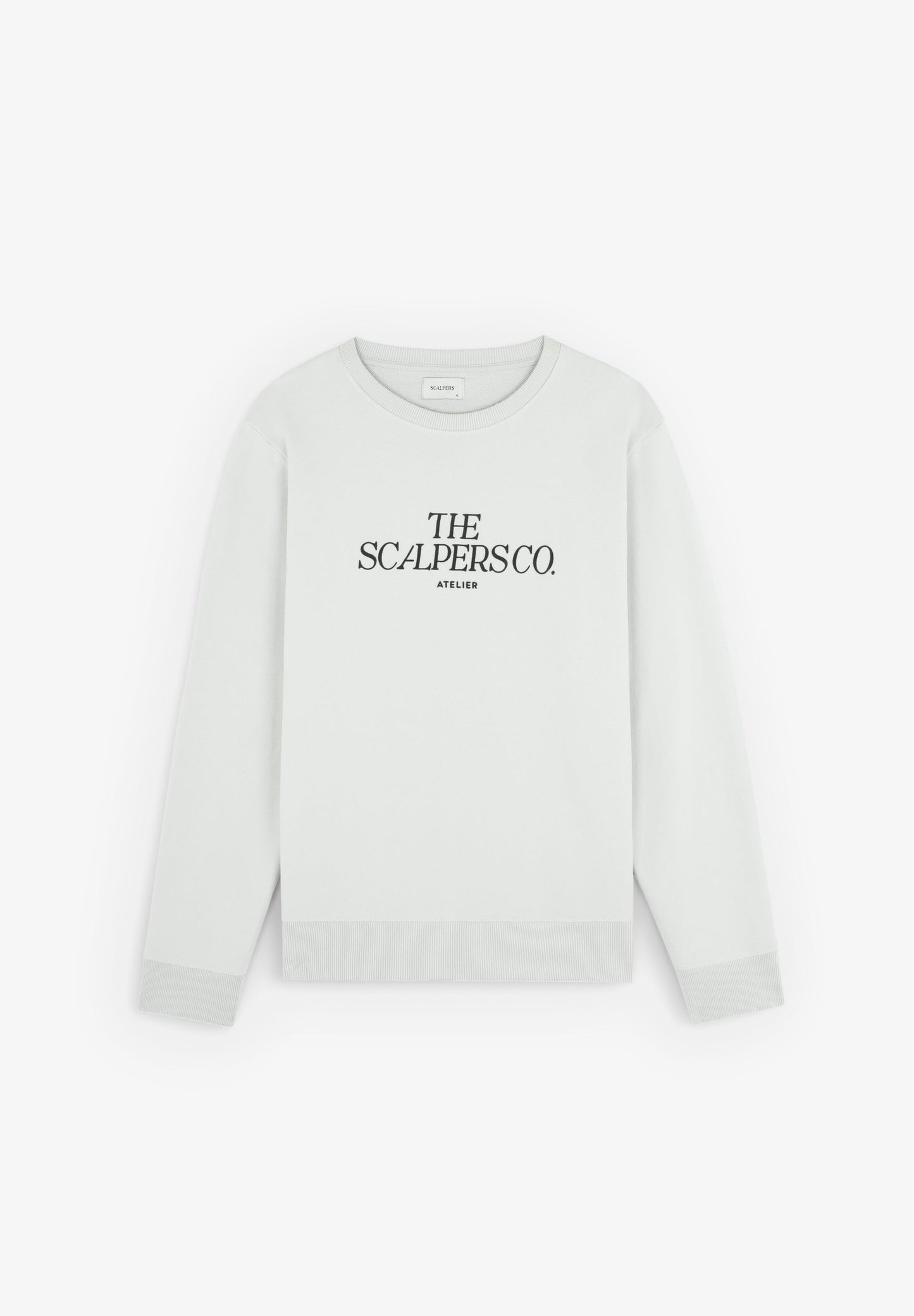 CONTRAST LOGO SWEATSHIRT