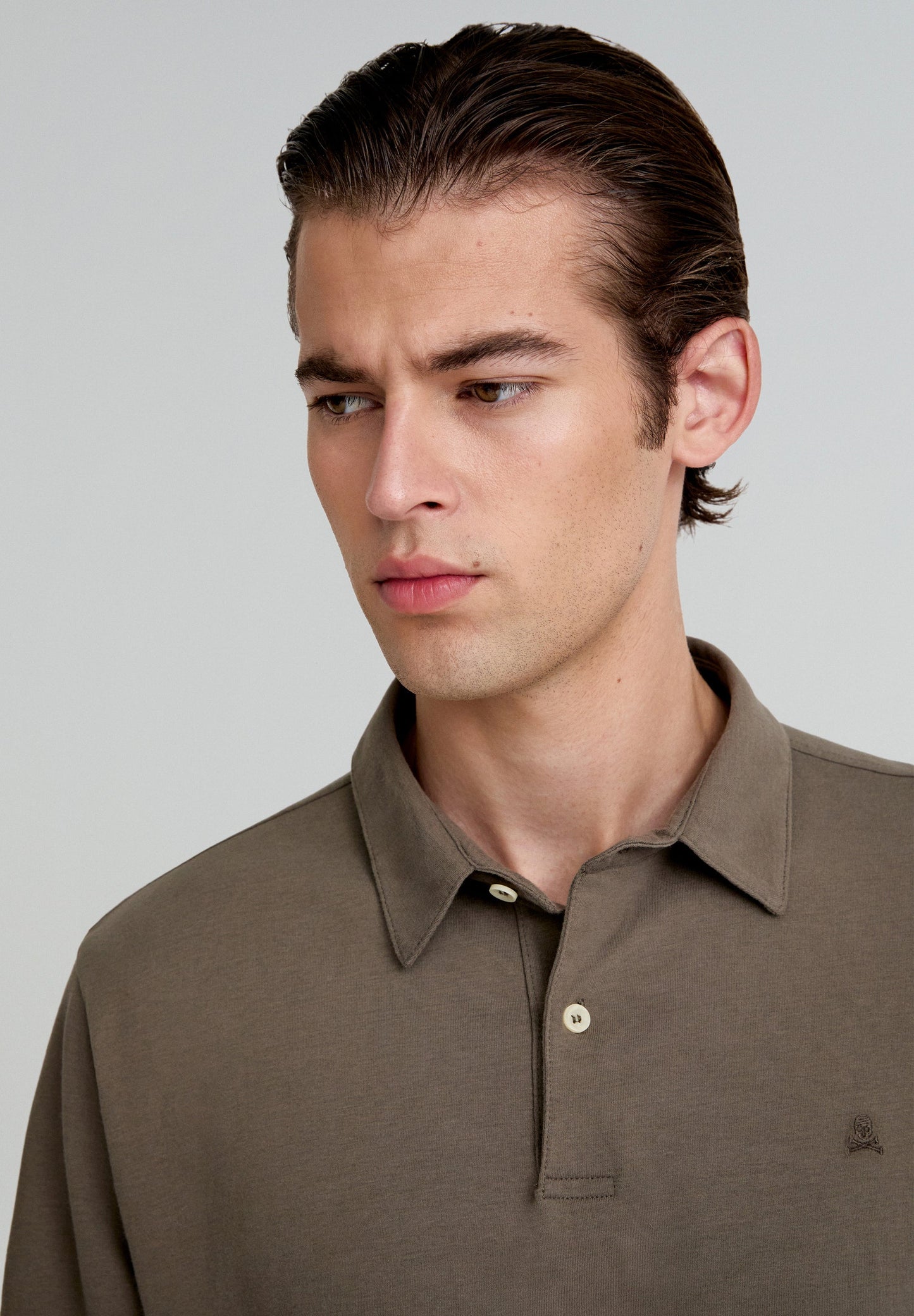 LONG SLEEVE POLO SHIRT