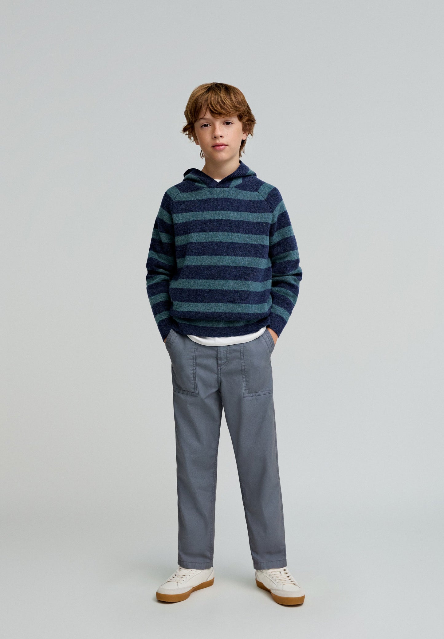 STRIPES HOODIE TRICOT KIDS