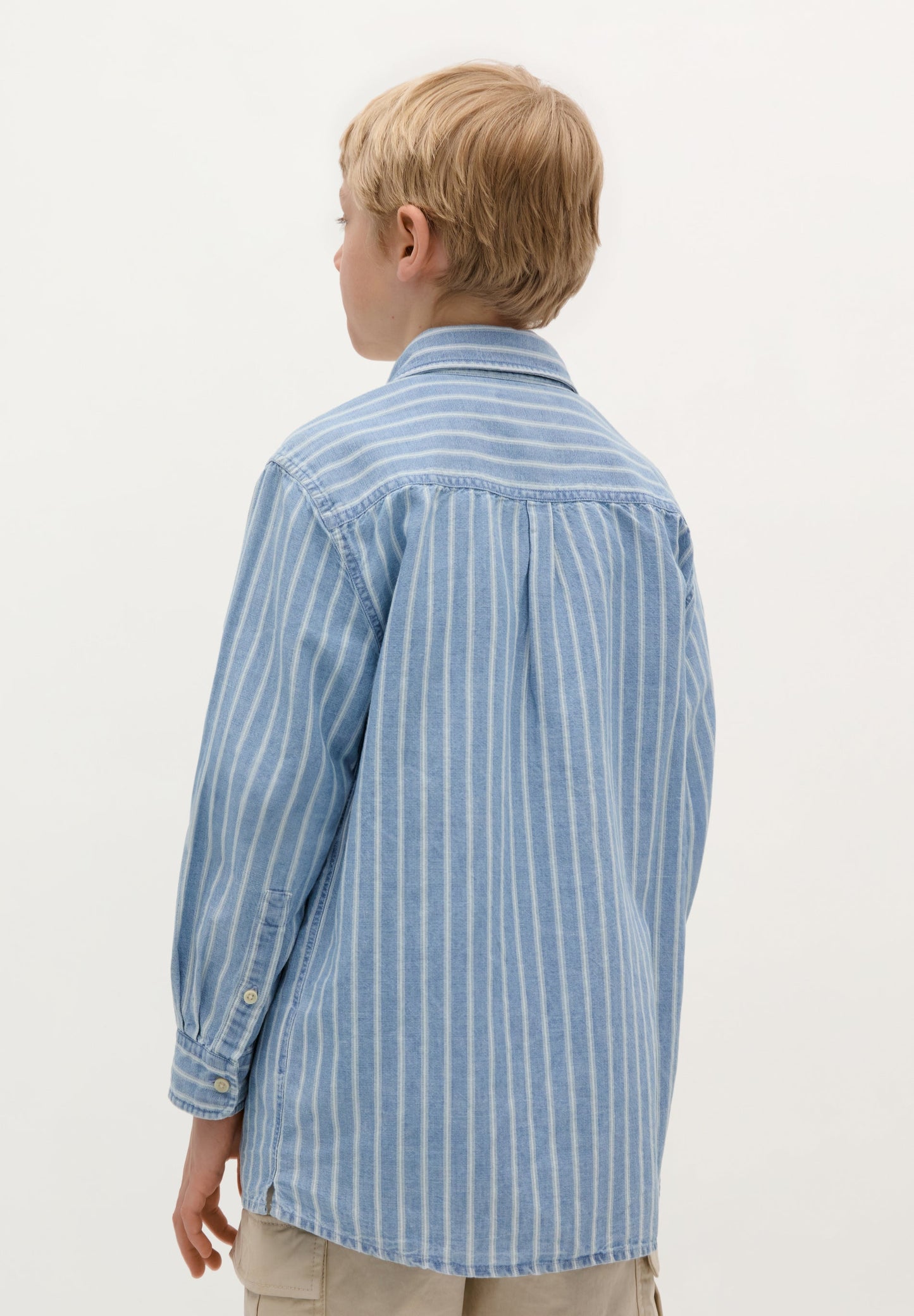 SCK DENIM STRIPES SHIRT KIDS