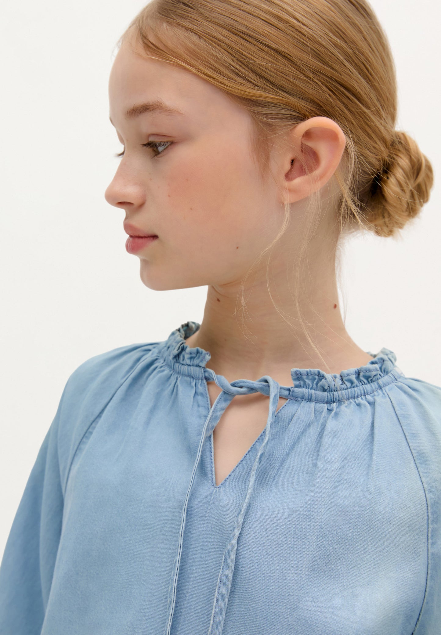 SCMONTPELLIER DENIM BLOUSE GIRLS