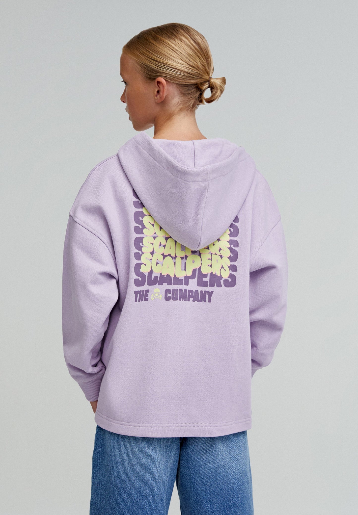 HOODED SWEATSHIRT WITH PRINT