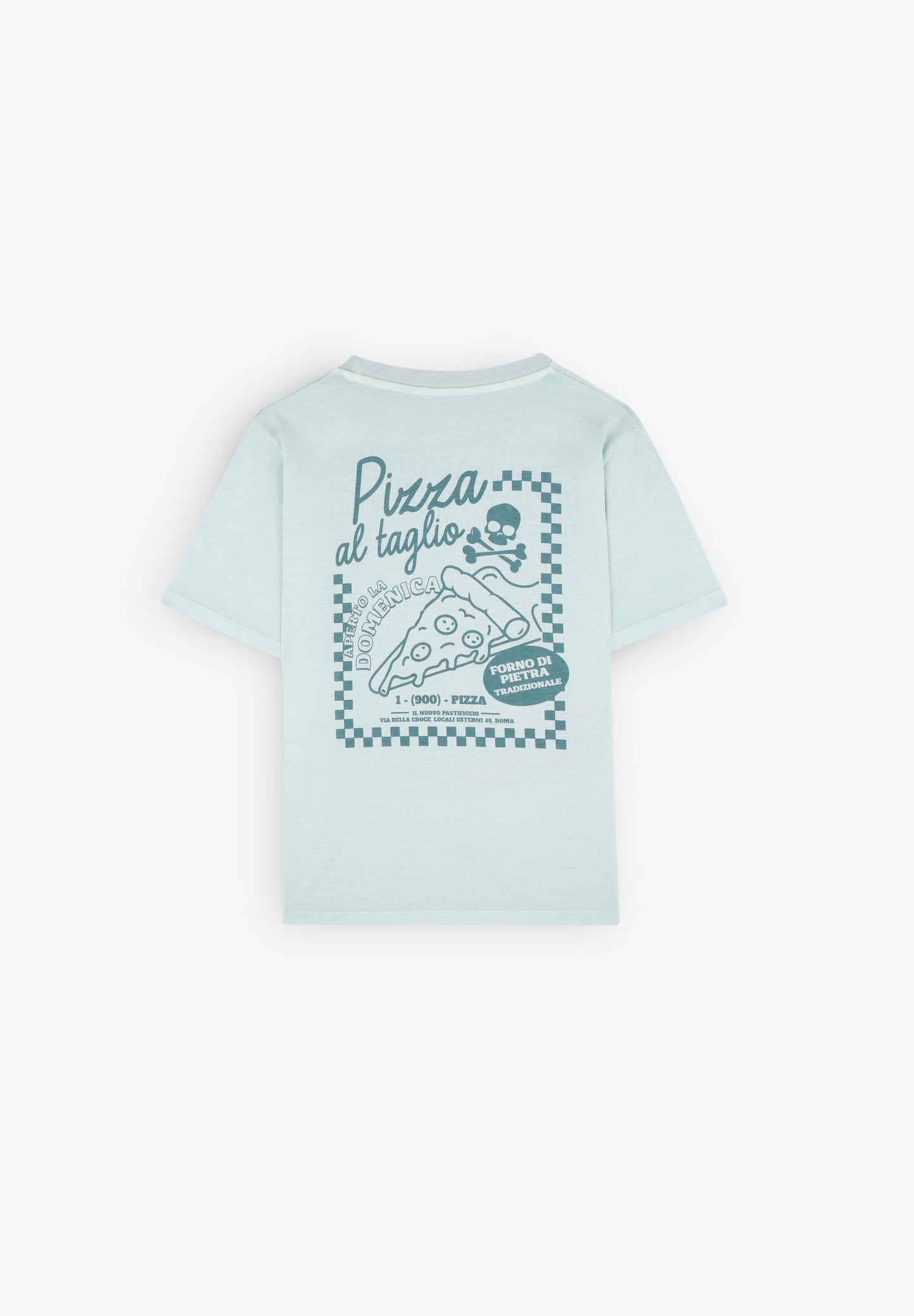 PIZZA PRINT T-SHIRT