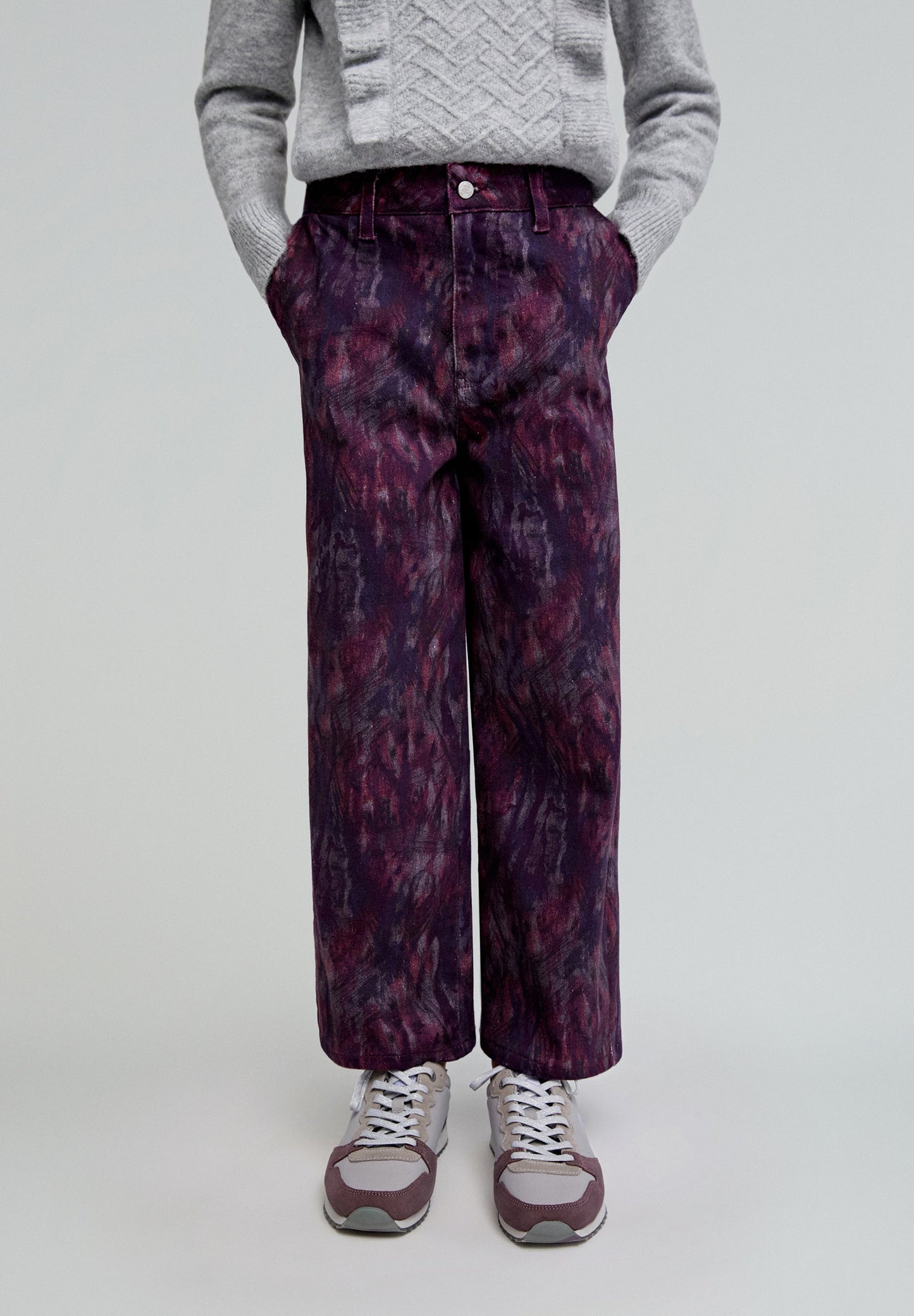 CHINO PRINT PANTS GIRLS