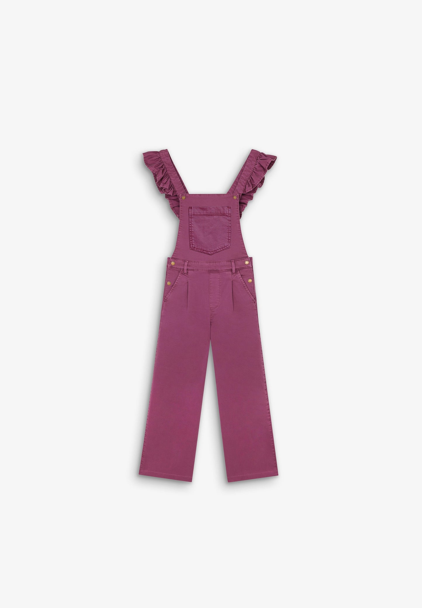 DUNGAREES WITH RUFFLES