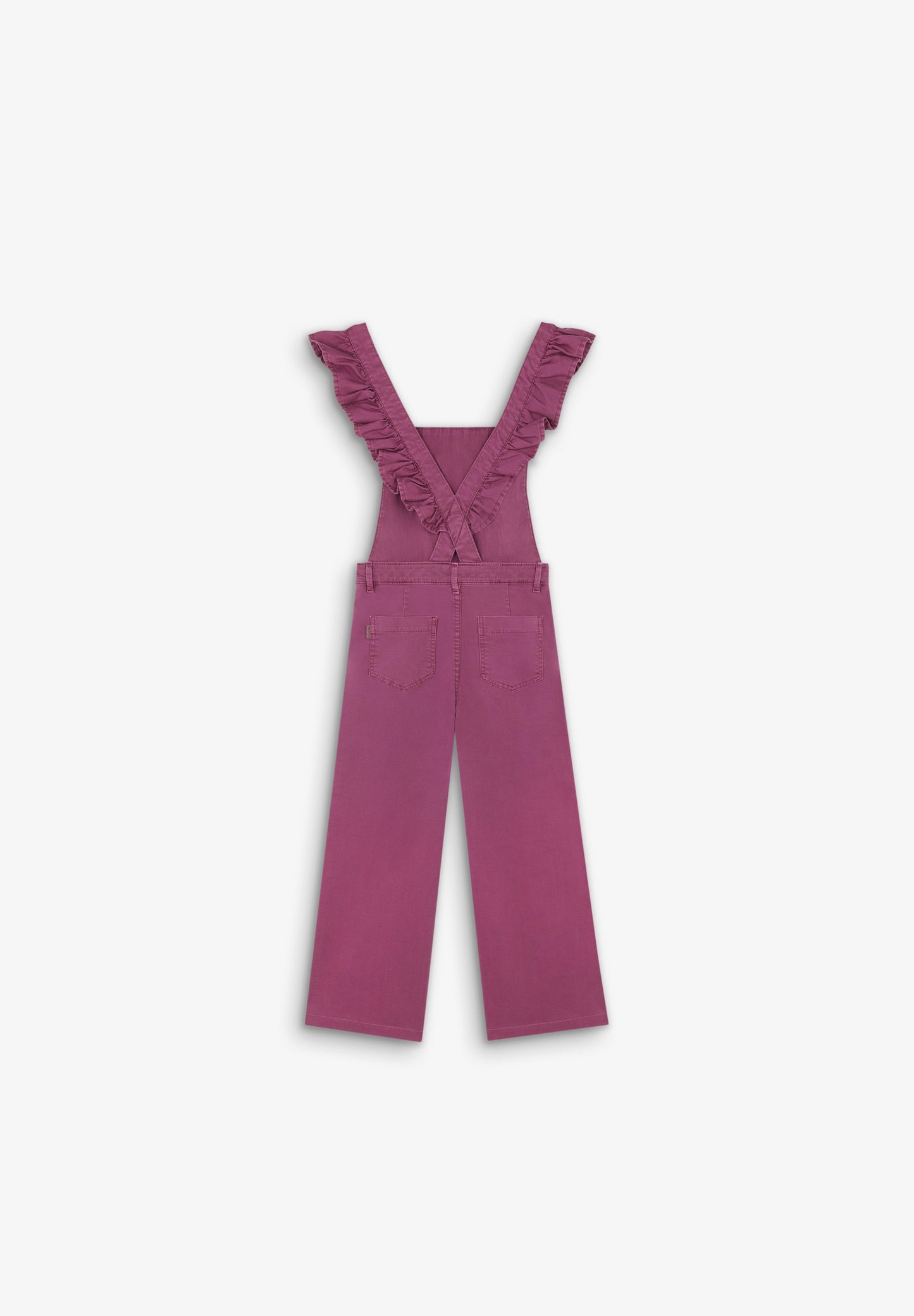 DUNGAREES WITH RUFFLES