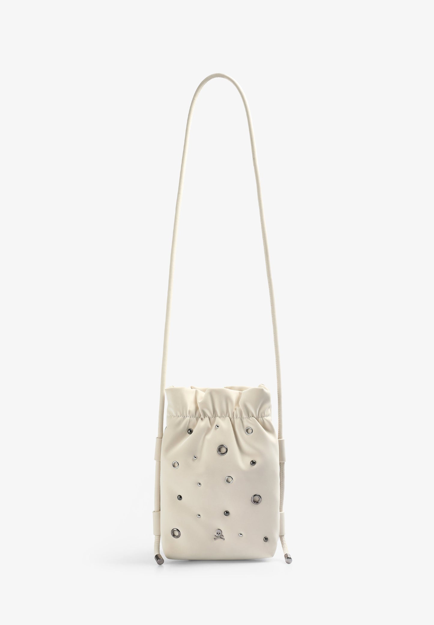 MINI STUDDED BUCKET BAG