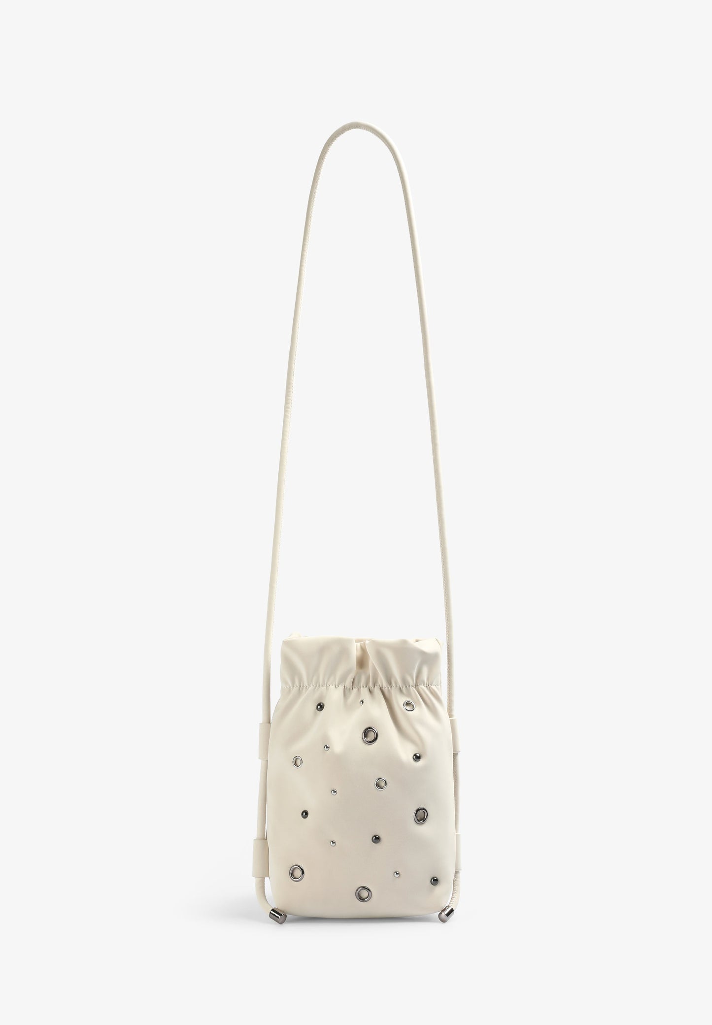 MINI STUDDED BUCKET BAG