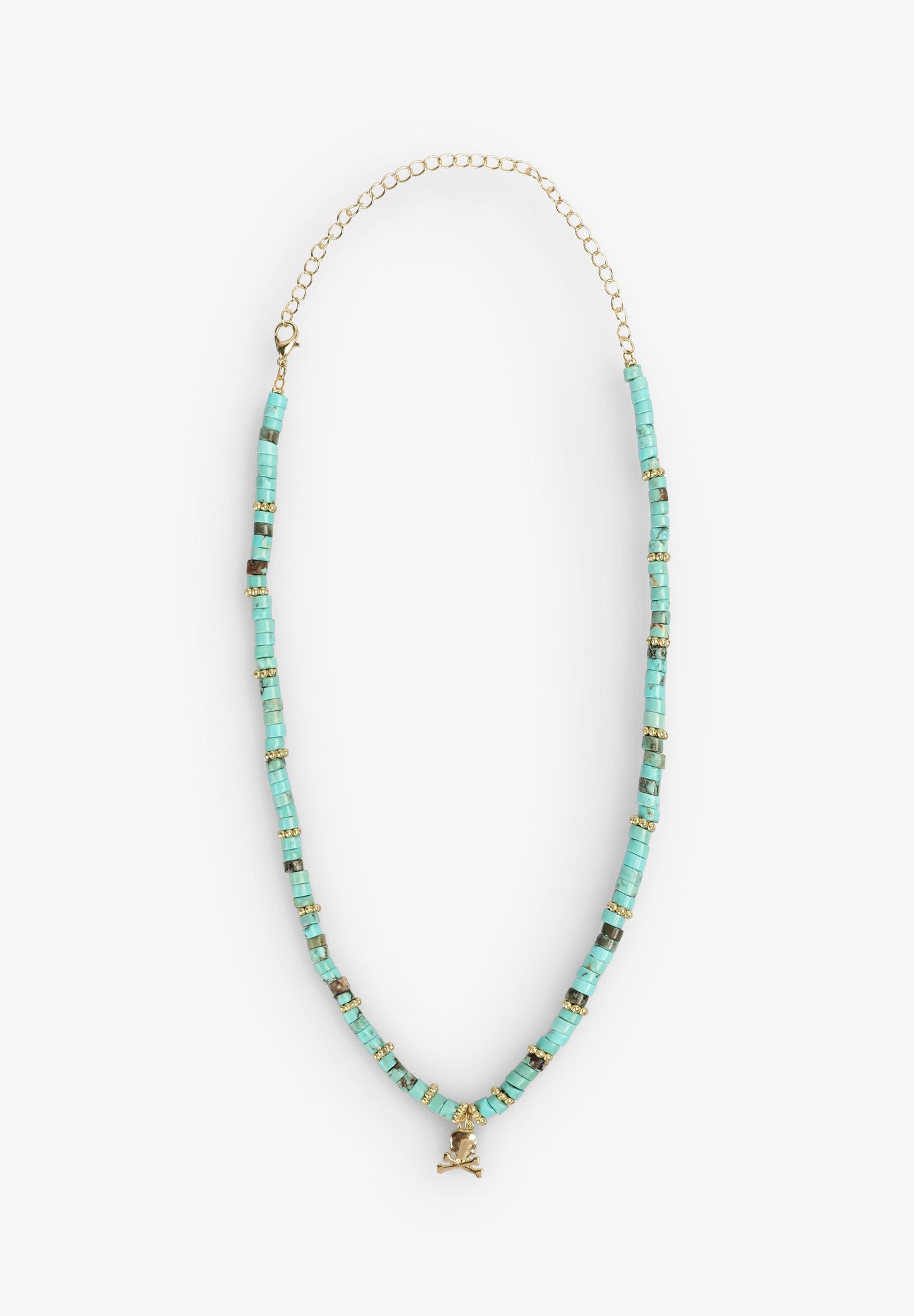 UNISKULL STONES NECKLACE