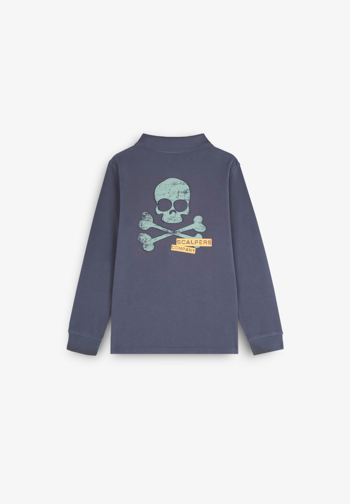 SKULL LS POLO KIDS