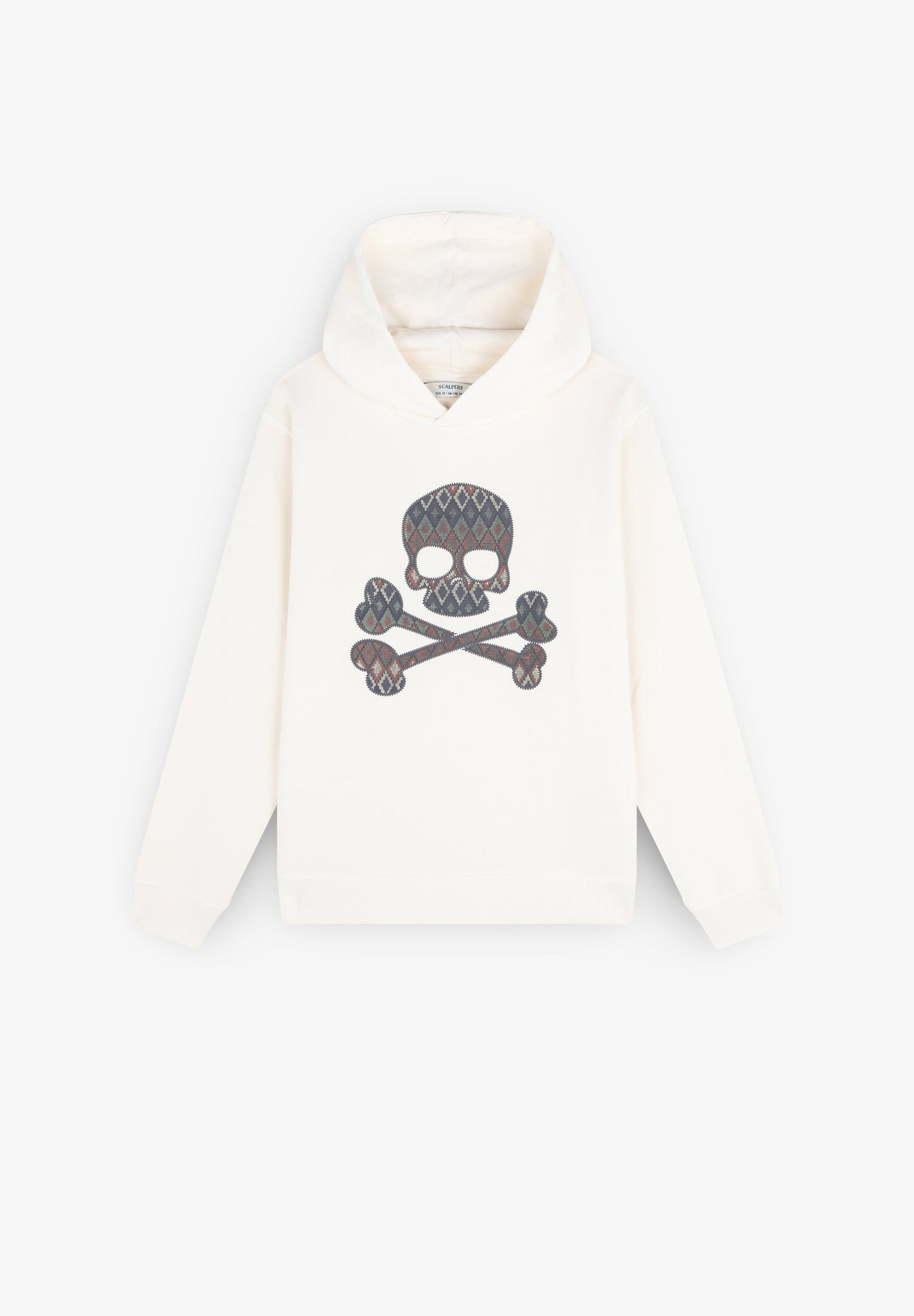 SWEATSHIRT WITH KILIM SKULL