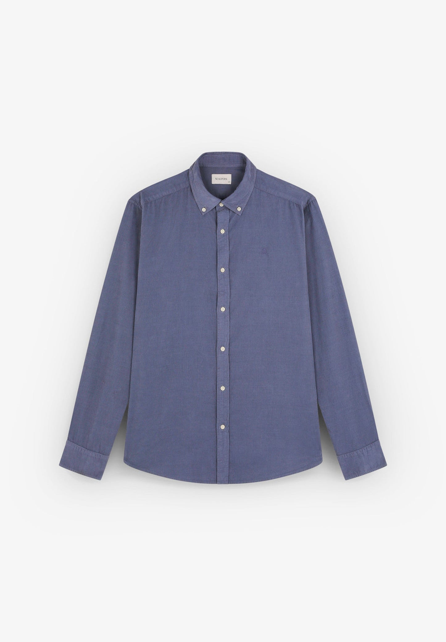 CORDUROY SHIRT WITH BUTTON-DOWN COLLAR