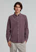 CORDUROY SHIRT WITH BUTTON-DOWN COLLAR