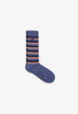 STRIPED LUREX SOCKS