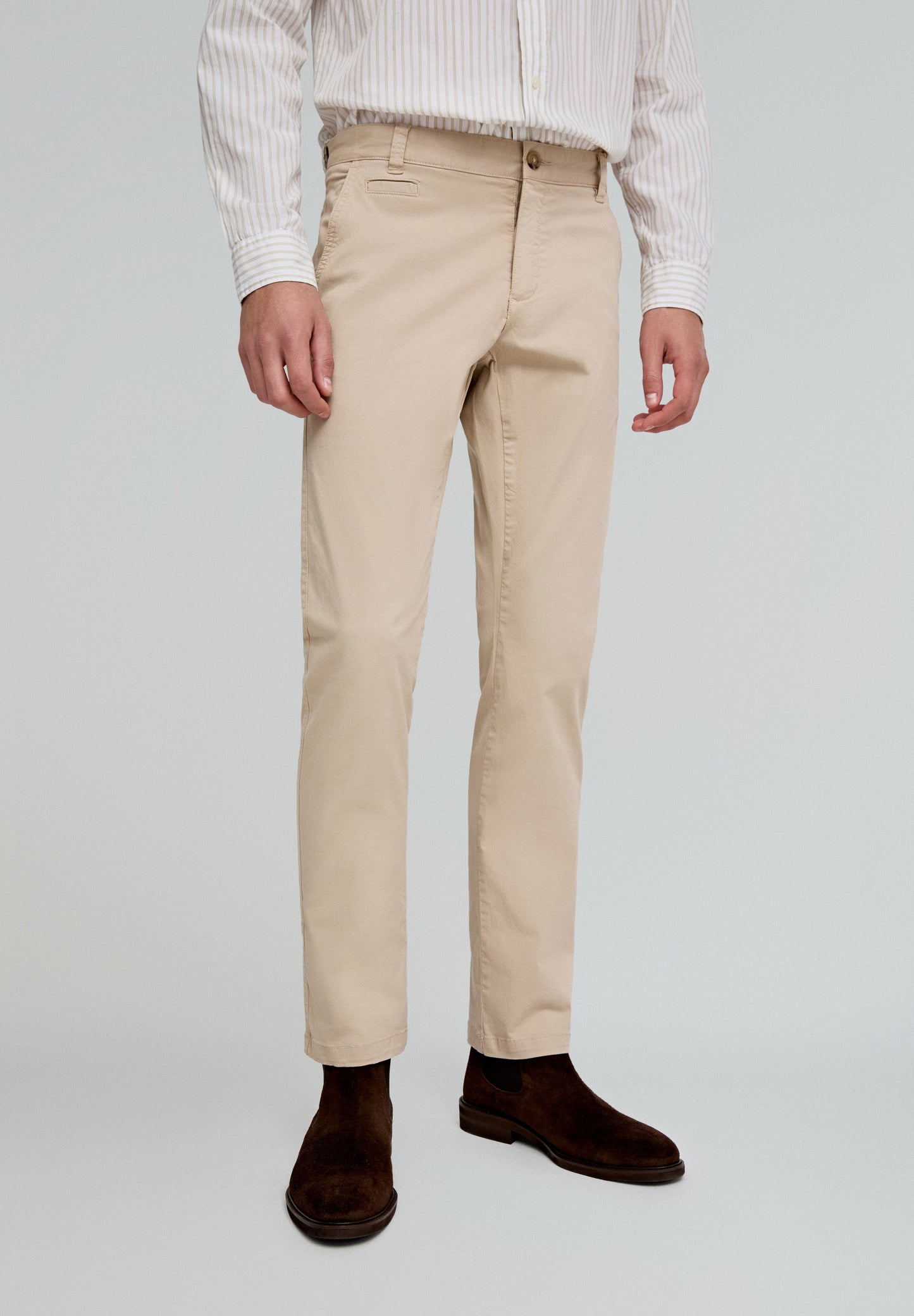 CASUAL CHINO TROUSERS