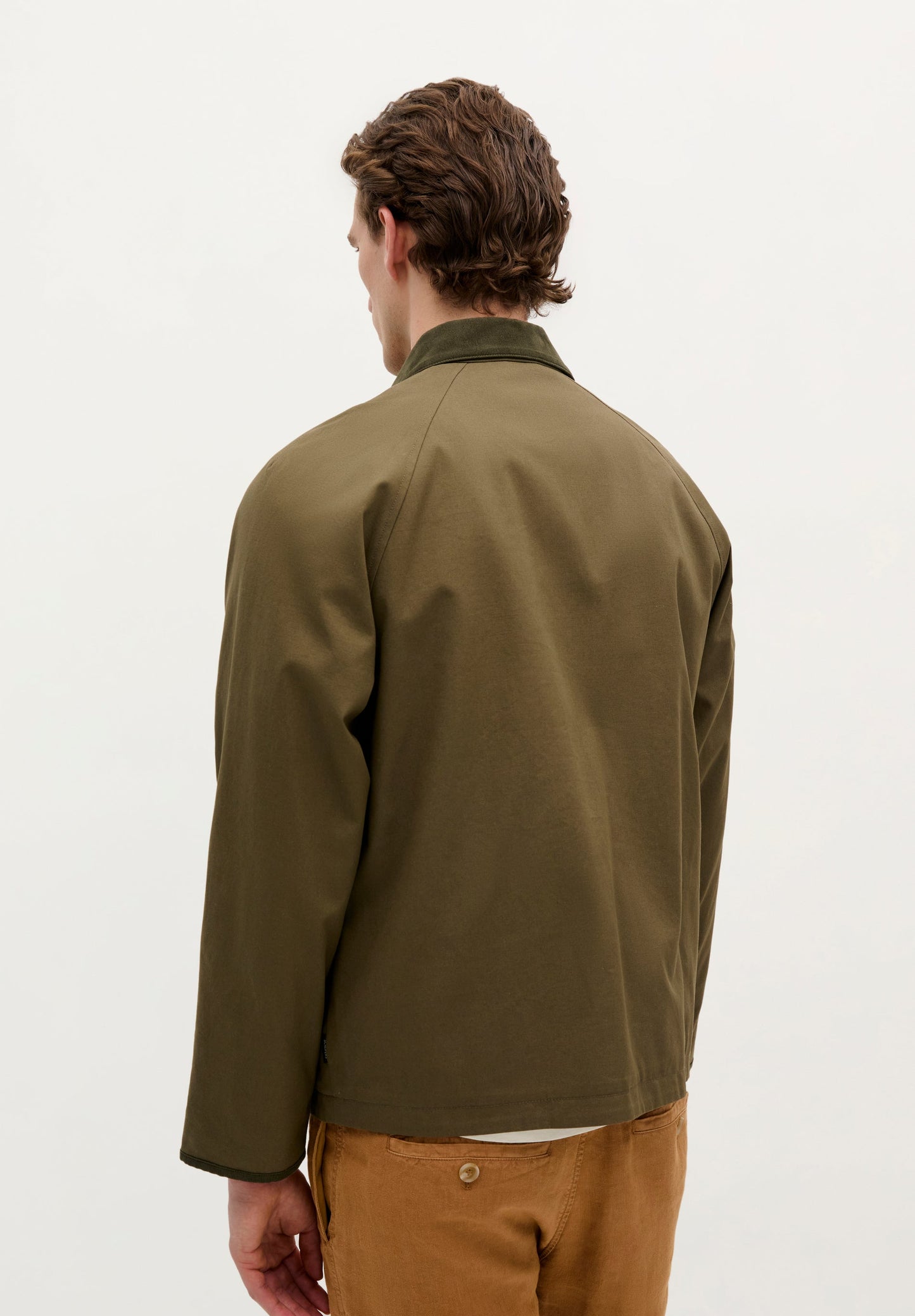 TWO-TONE PARKA WITH POCKETS