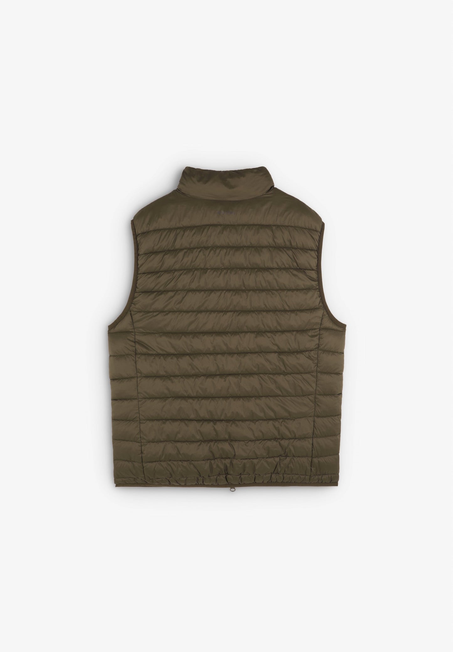 PUFFER GILET WITH SKULL PATCH