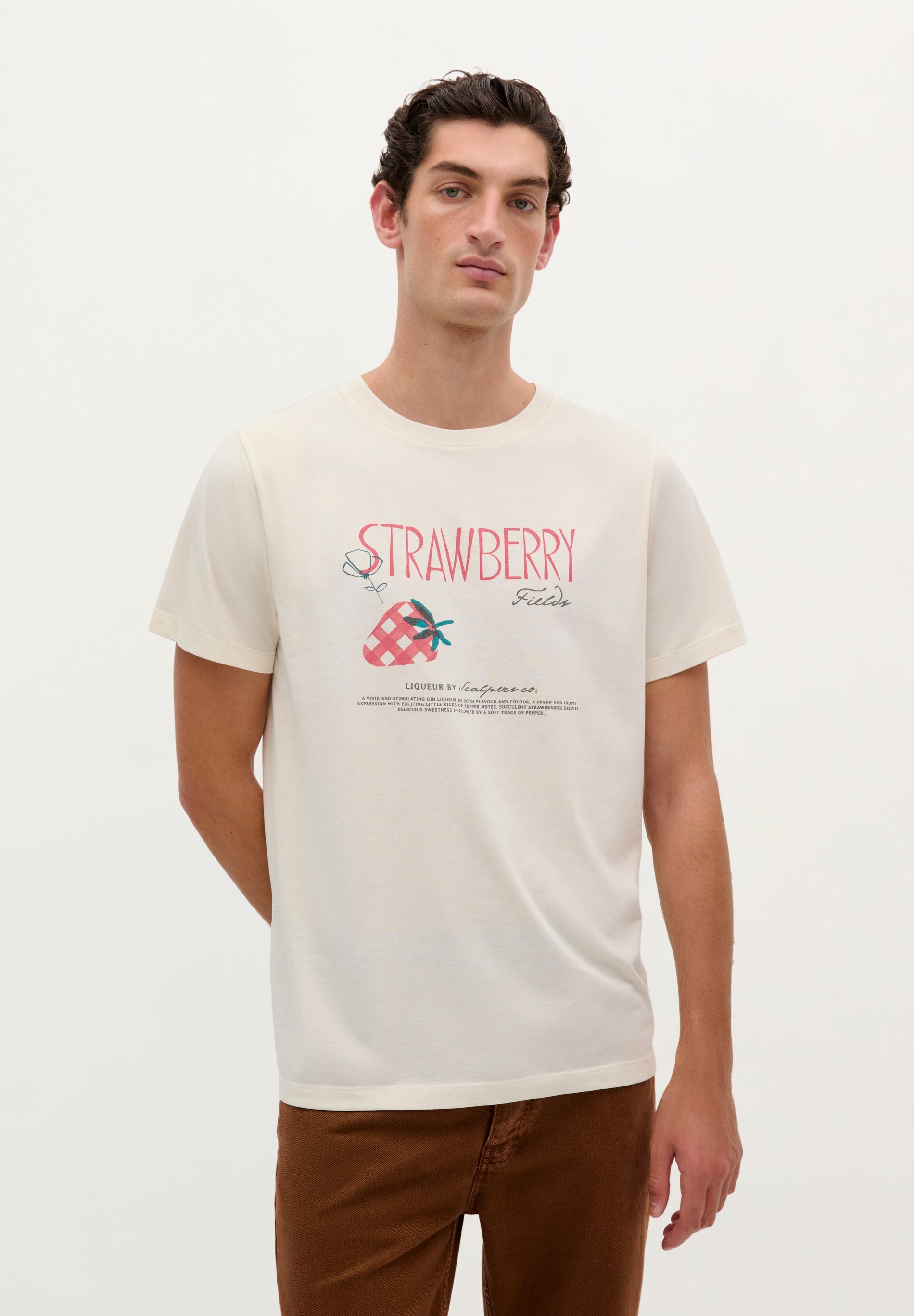 T-SHIRT WITH FRONT PRINT