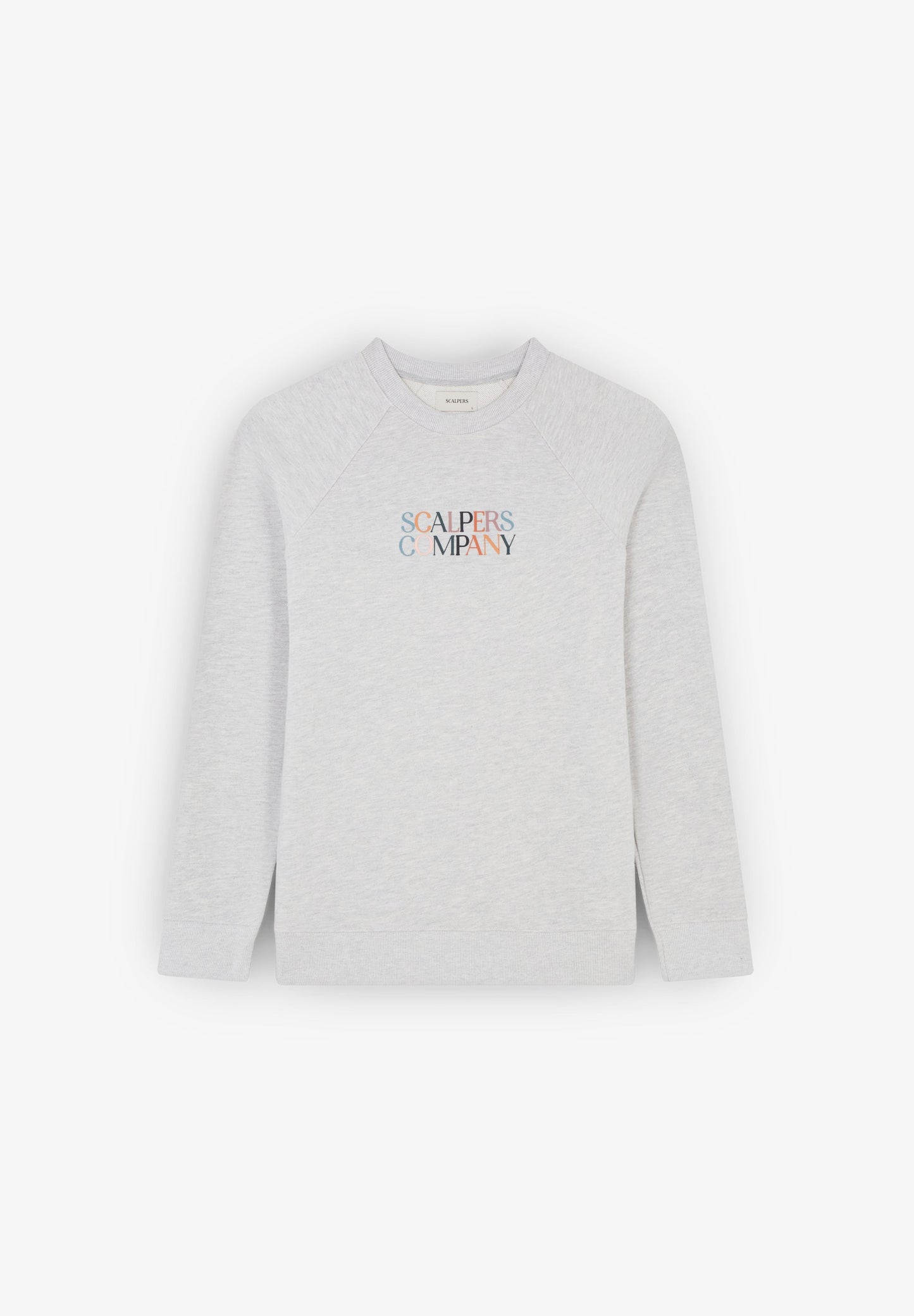 SWEATSHIRT WITH COLOURED LOGO