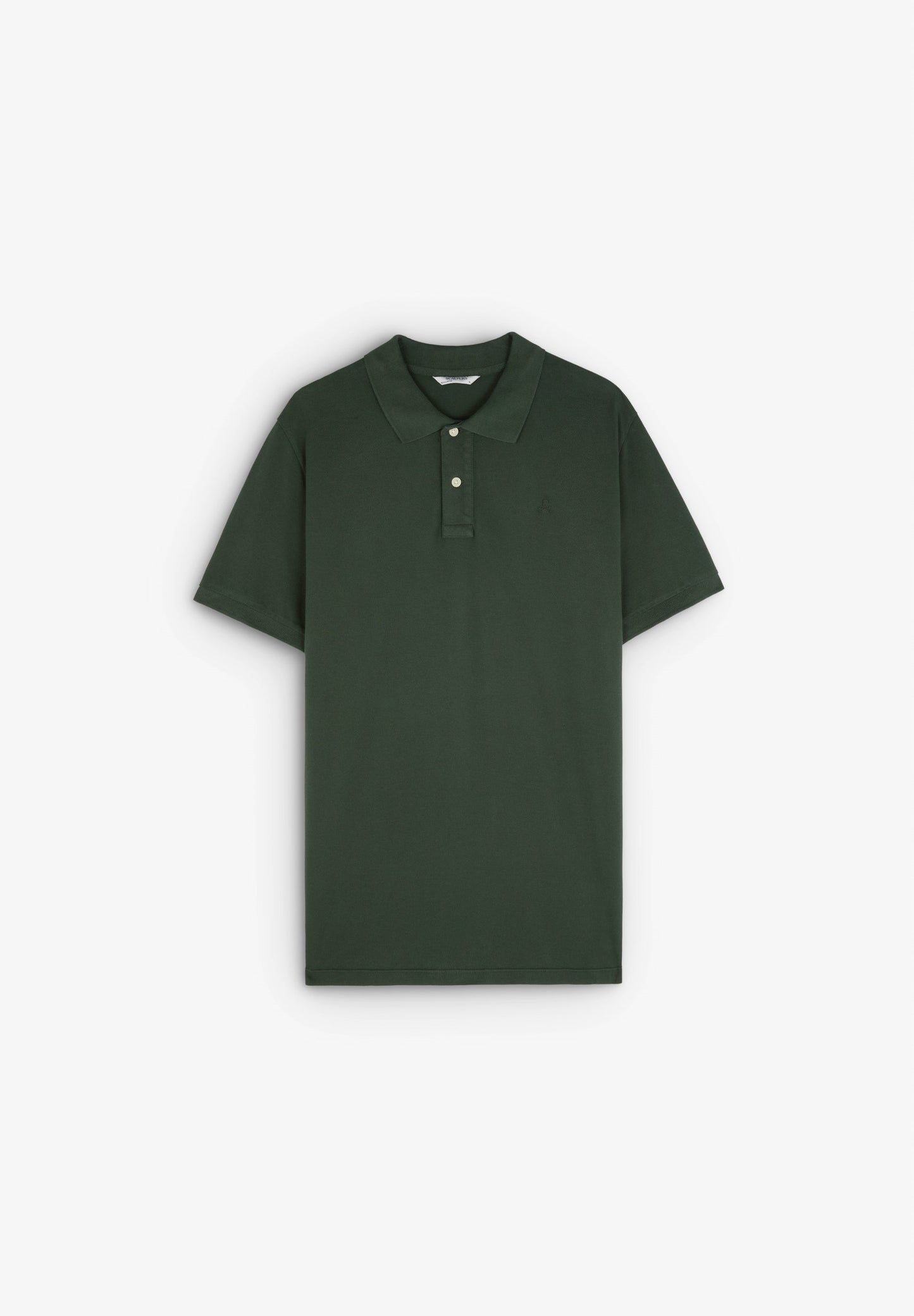 BASIC POLO SHIRT WITH SKULL DETAIL