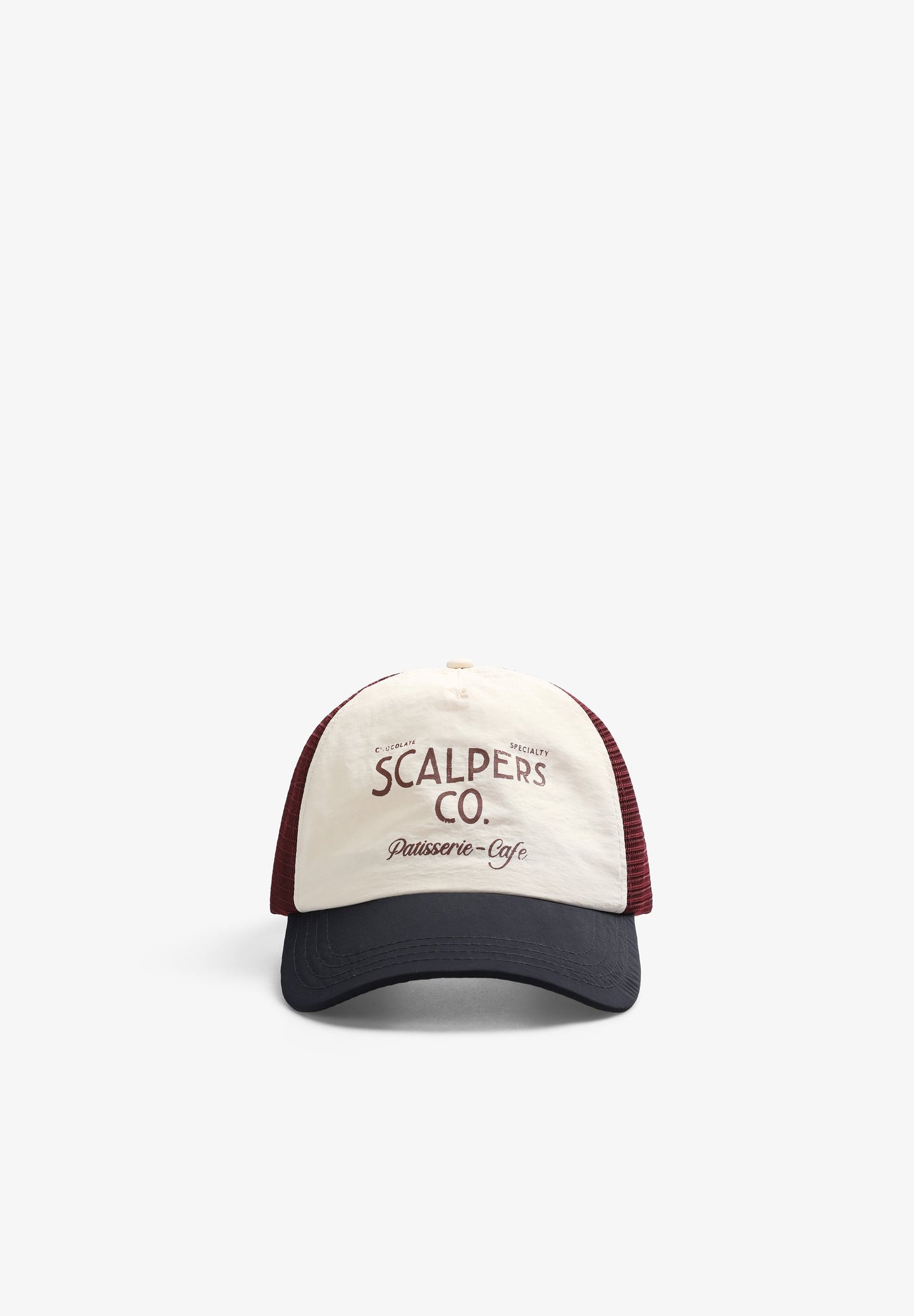 THREE-COLOURED TRUCKER CAP