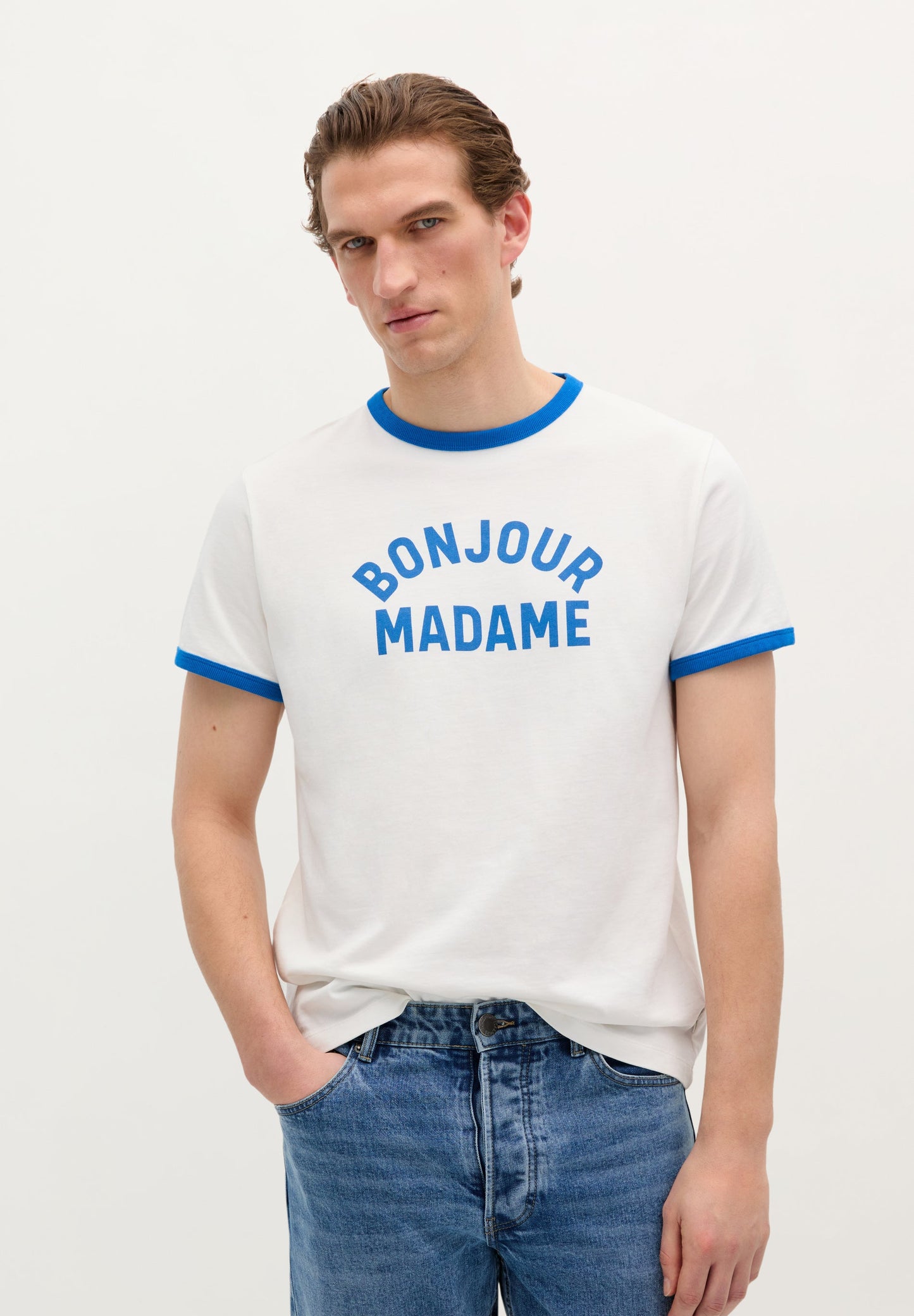 BONJOUR PRINT T-SHIRT