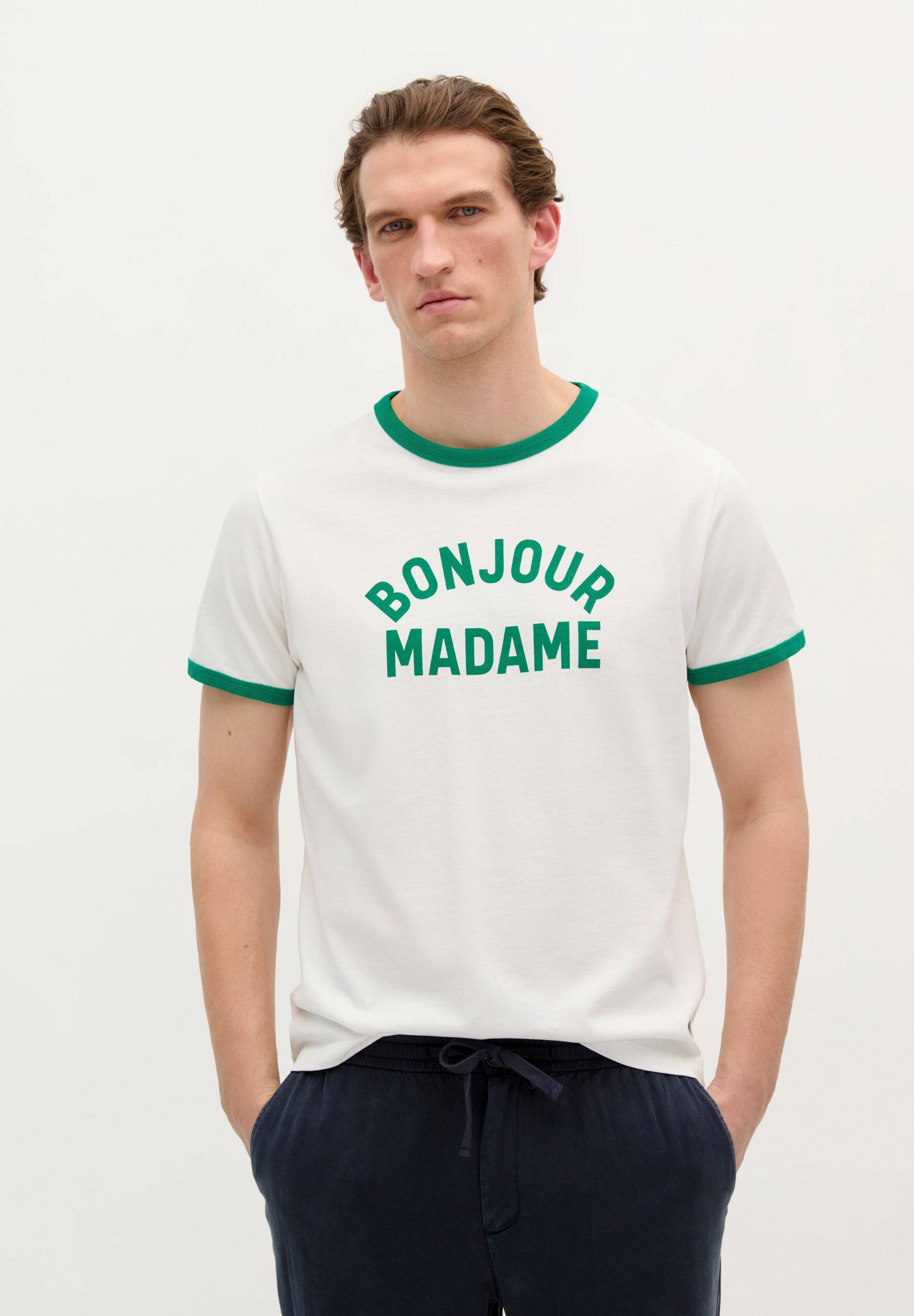 BONJOUR PRINT T-SHIRT