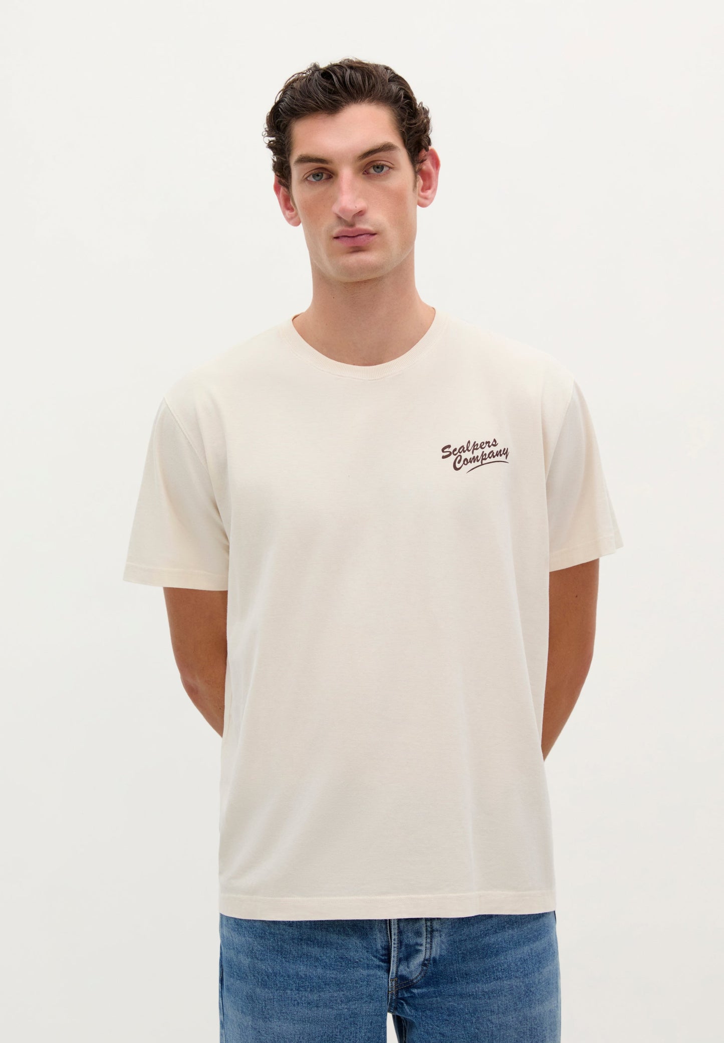 T-SHIRT WITH LOVE PRINT ON THE BACK