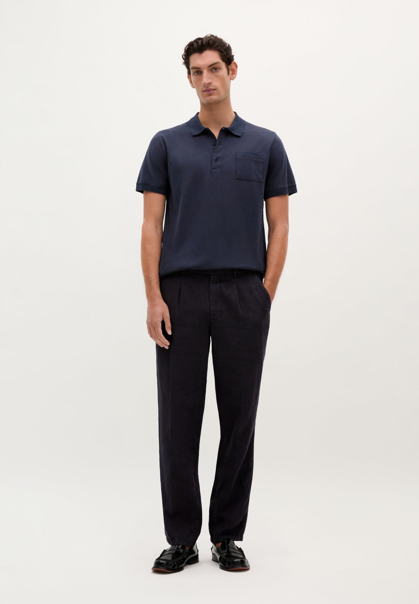 POLO SHIRT WITH FRONT POCKET