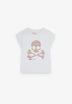 GLITTER SKULL T-SHIRT