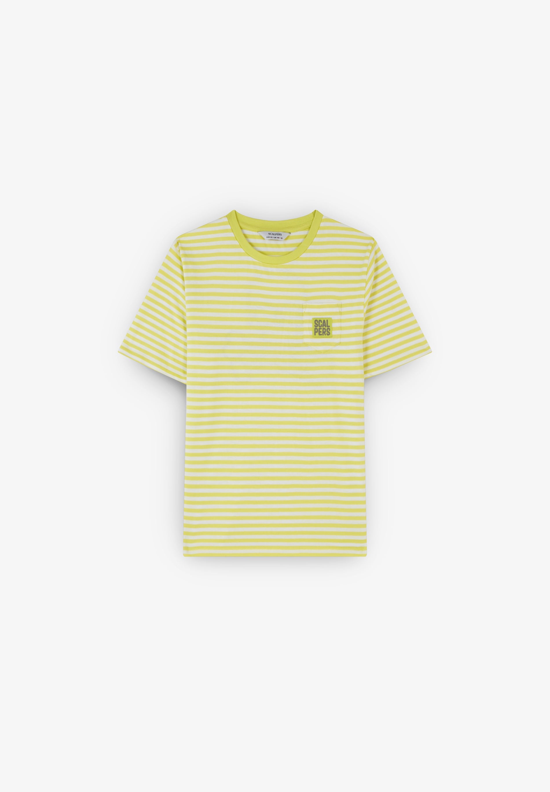 STRIPED T-SHIRT WITH CHEST POCKET