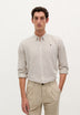 STRIPE SHIRT WITH BUTTON-DOWN COLLAR