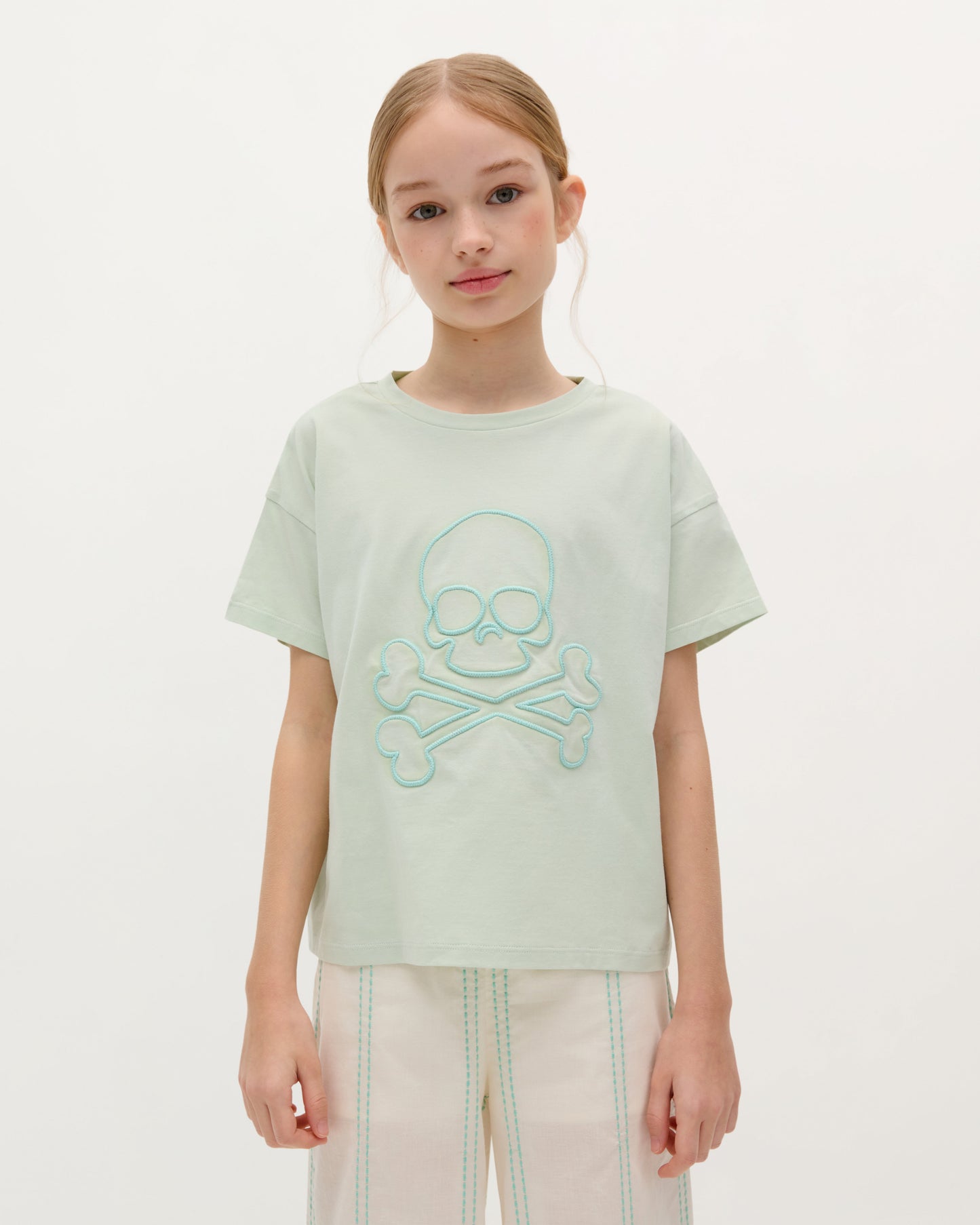 MAGIC SPRAY SKULL TEE GIRLS