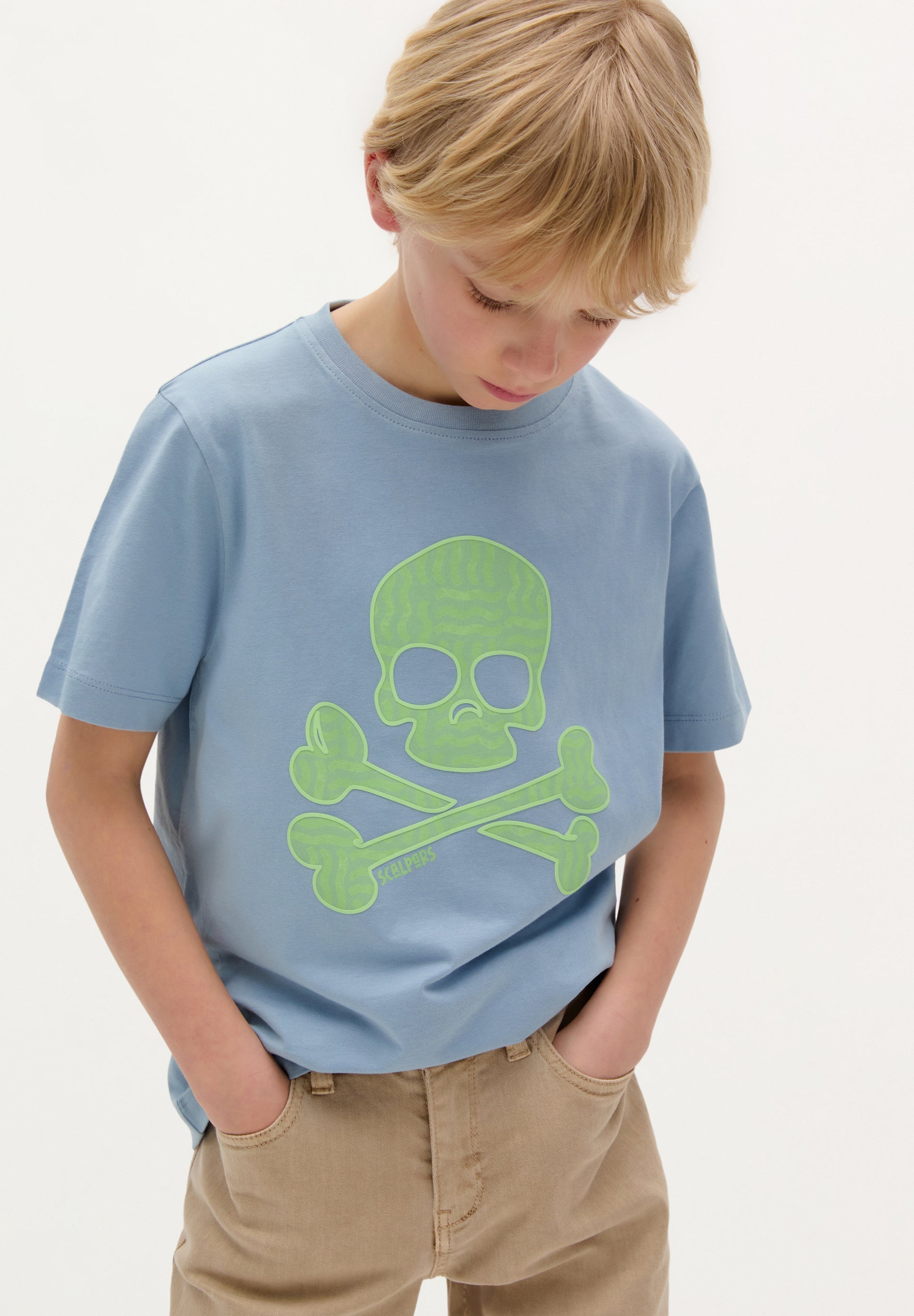 SKULL WAVES T-SHIRT