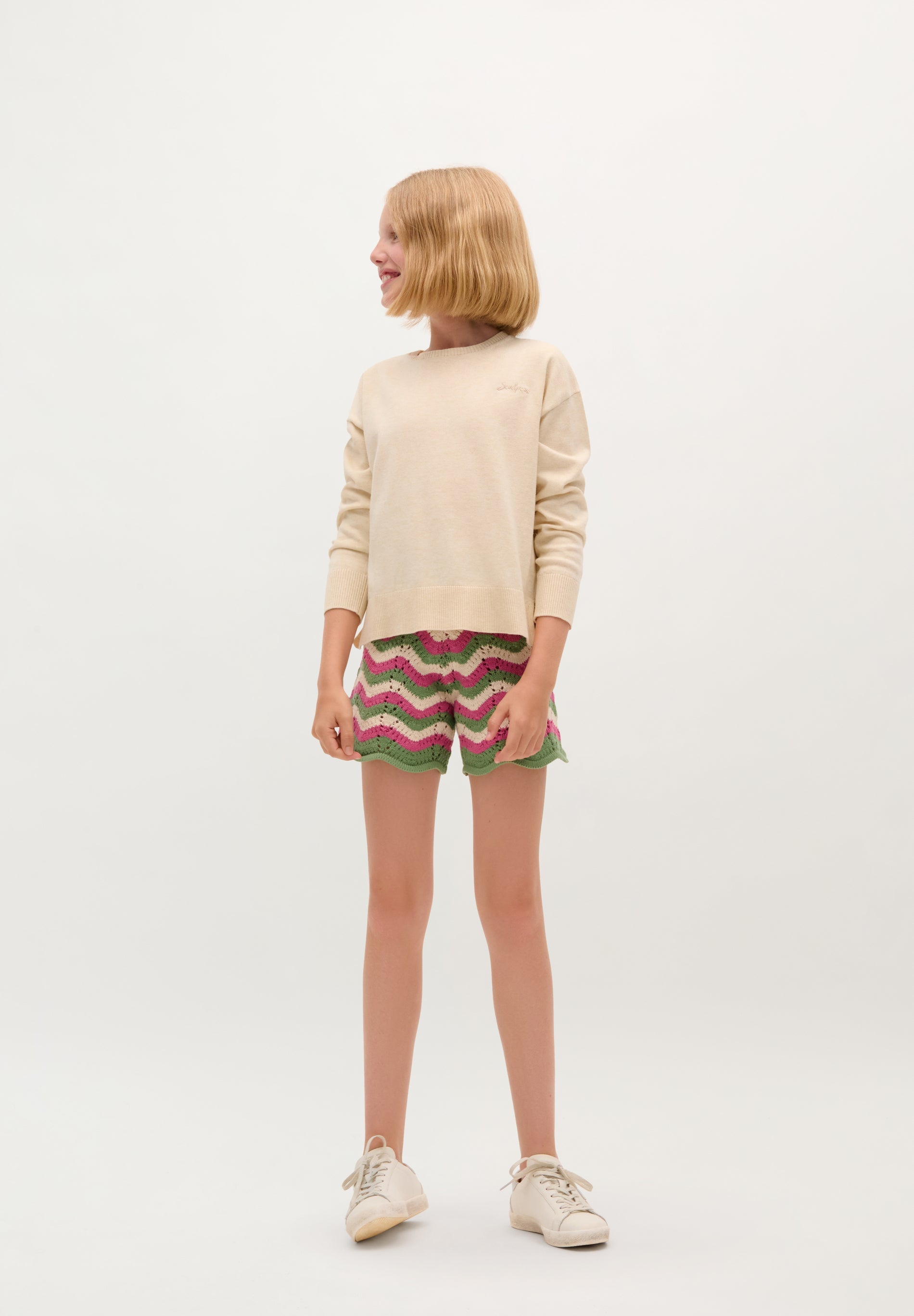 GLITTER KNIT SWEATER